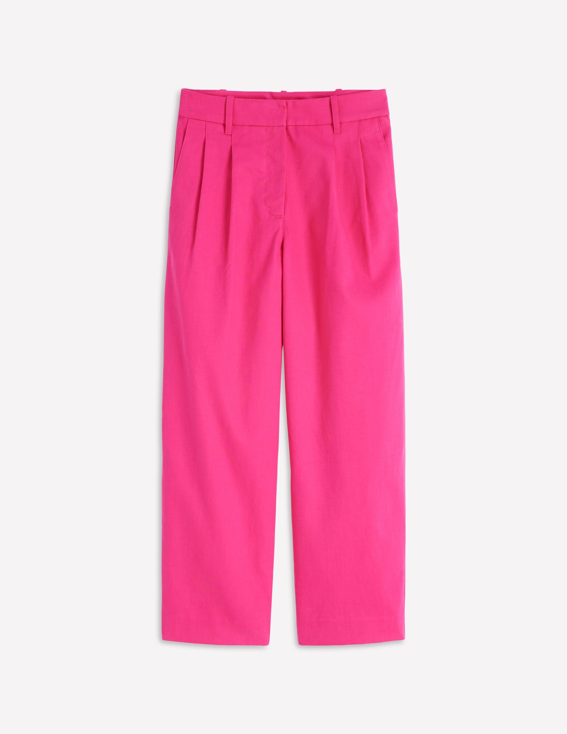 Bloomsbury Cotton Pants-Pink Peony-6