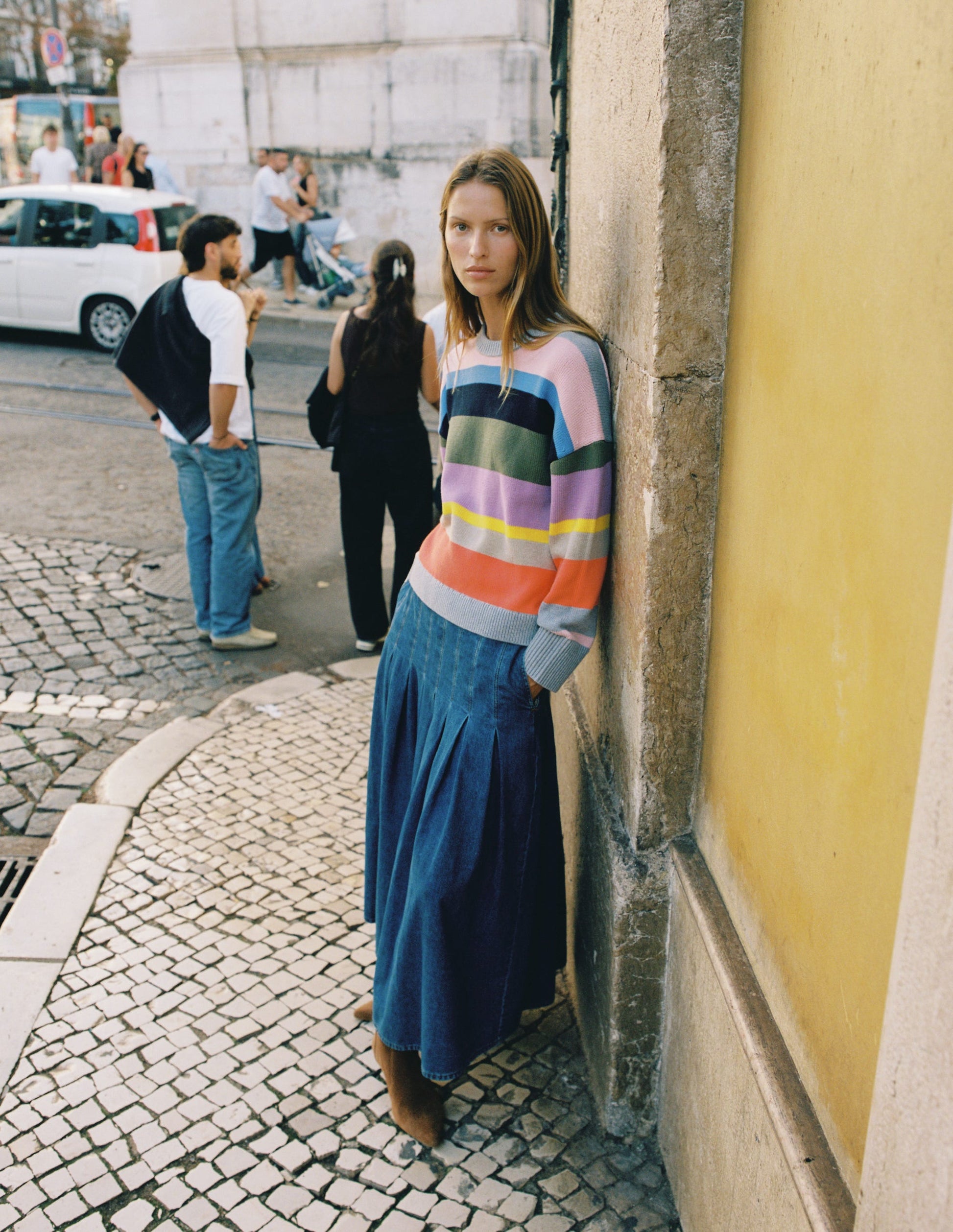 Valentina Denim Skirt-Mid Vintage-2