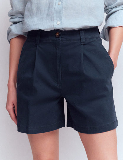 Chino Shorts-Navy-4