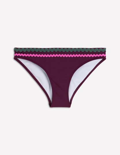 Porto Bikini Bottoms-Chocberry-5