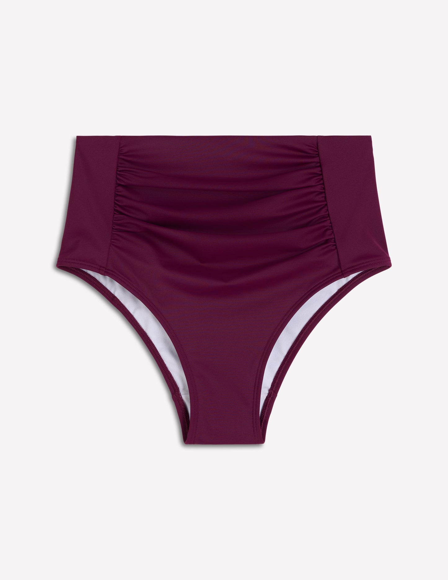 Kythira Ruched Bikini Bottoms-Chocberry