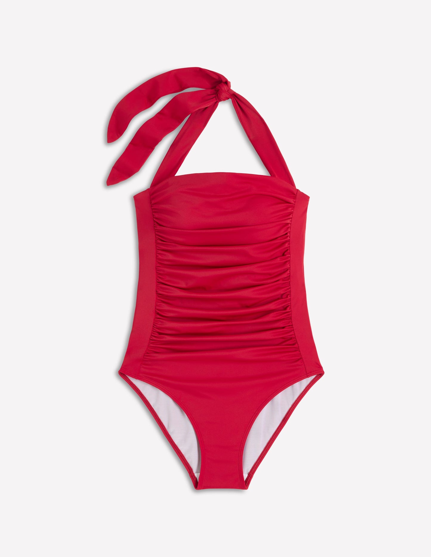 Kythira Ruched Swimsuit-Bullfight Red