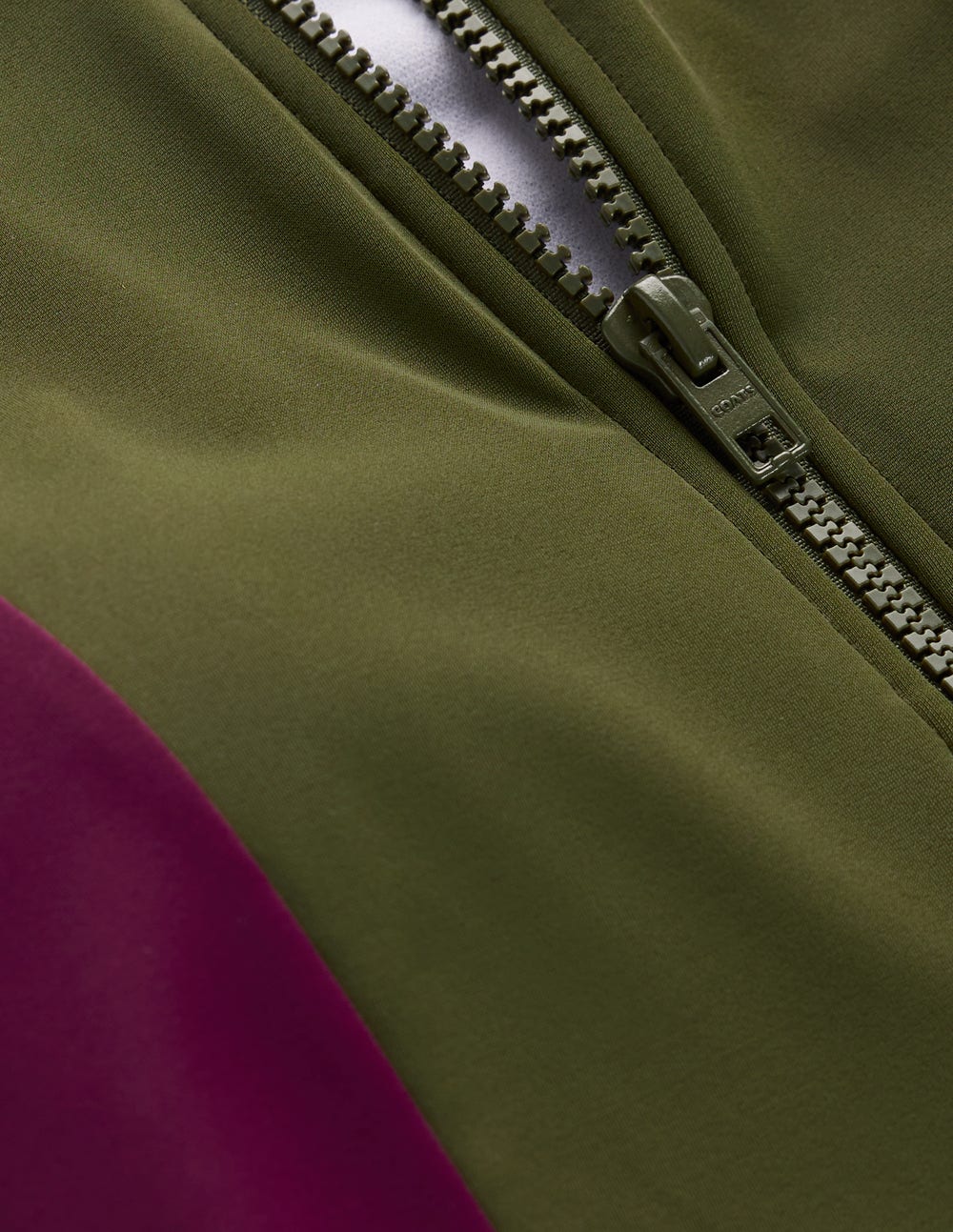 Sun Safe Raglan Guard Top-Khaki Colourblock - Image 6