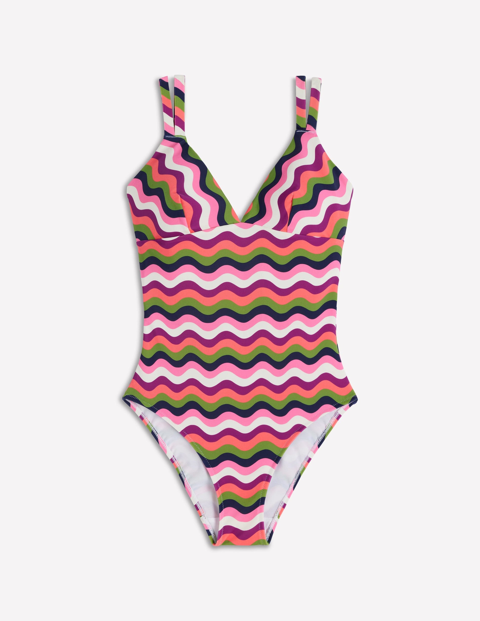 Arles Swimsuit-Multi, Wavy Stripe-6