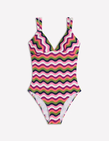 Arles Swimsuit-Multi, Wavy Stripe-6