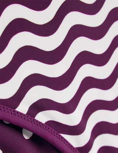 Symi Reversible Swimsuit-Chocberry, Stripe & Dot-6