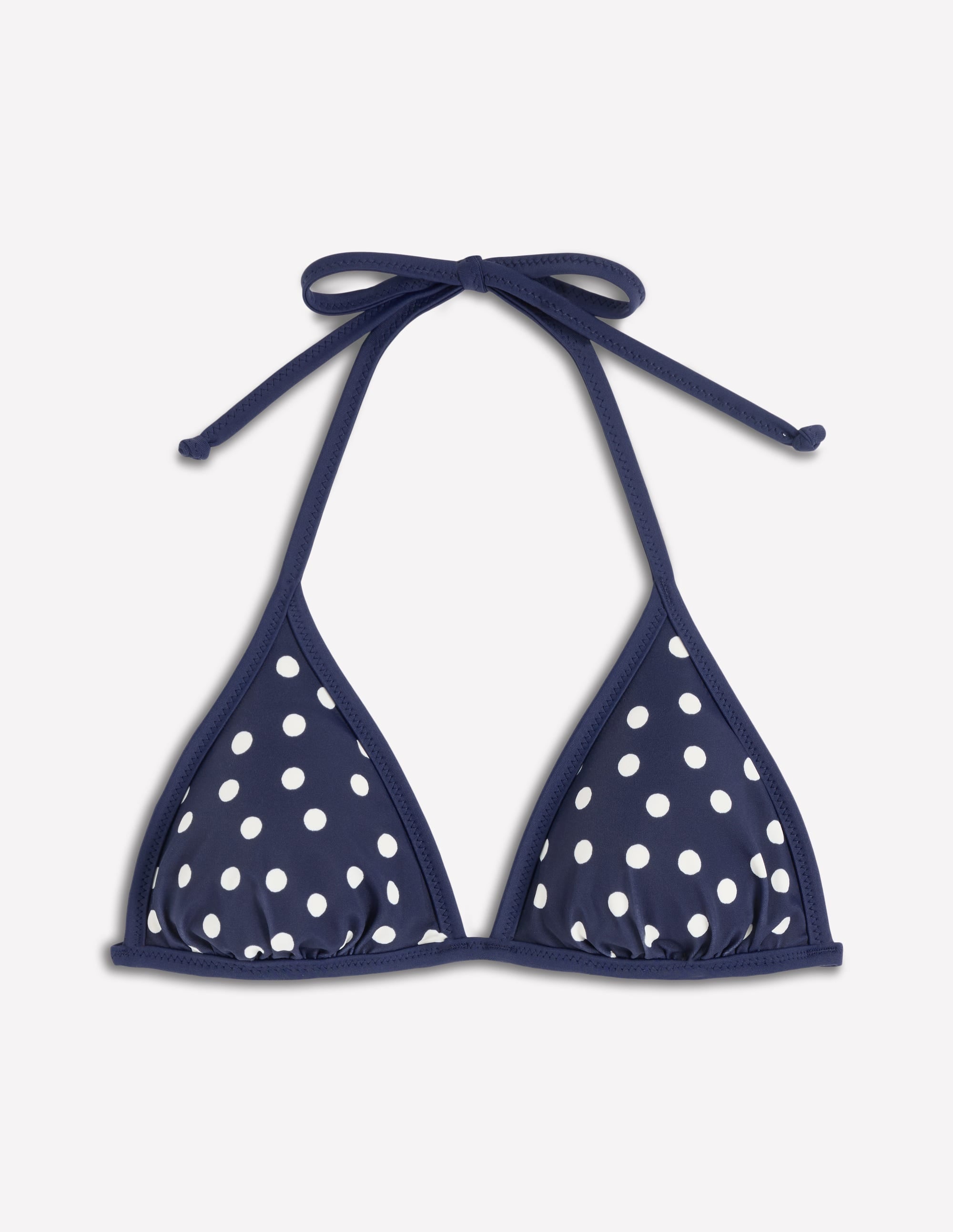 Symi Reversible Bikini Top-Navy, Stipe & Dot - Image 6