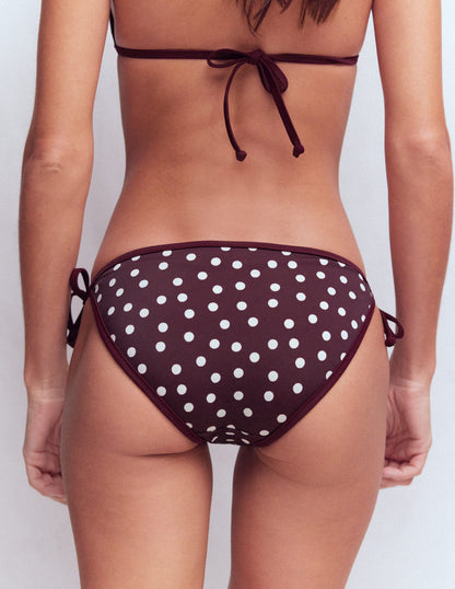 Symi Reversible Bikini Bottoms-Chocberry-3