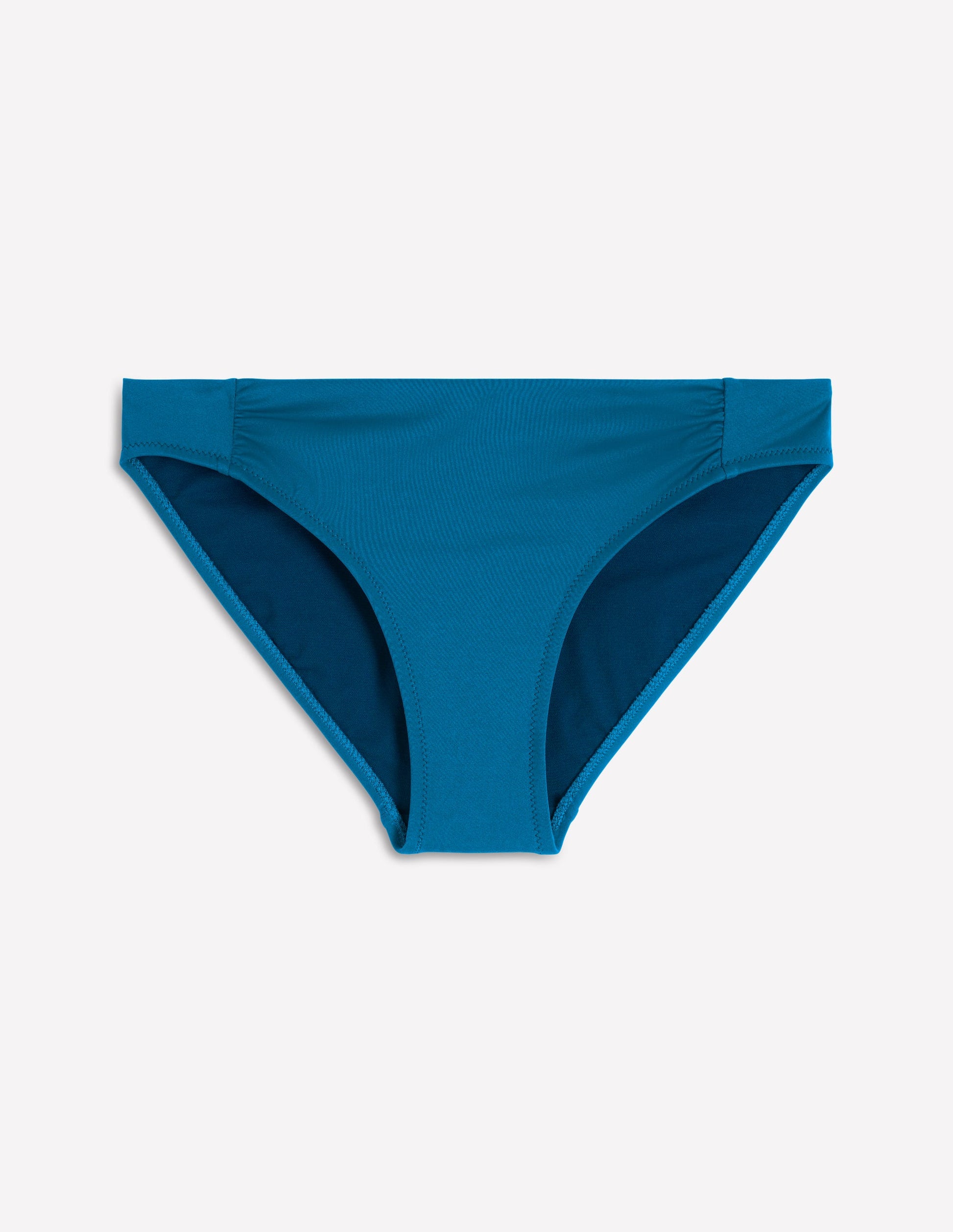 Classic Ruched Bikini Bottoms-Ocean View-6