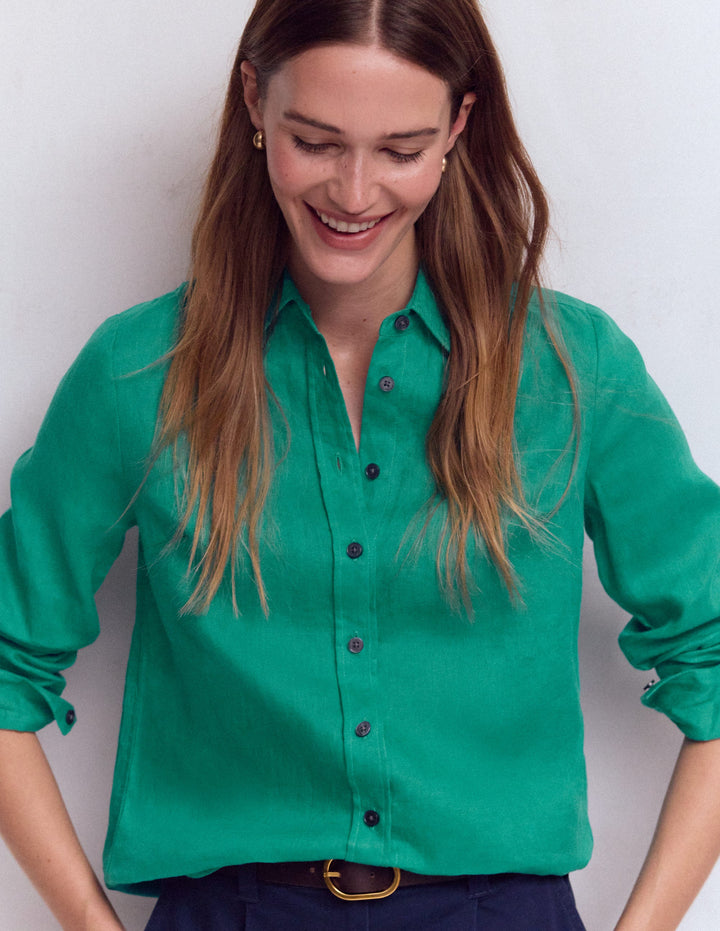 Women's Green Shirts & Blouses | Boden USA Women's Green Shirts & Blouses | Boden USA