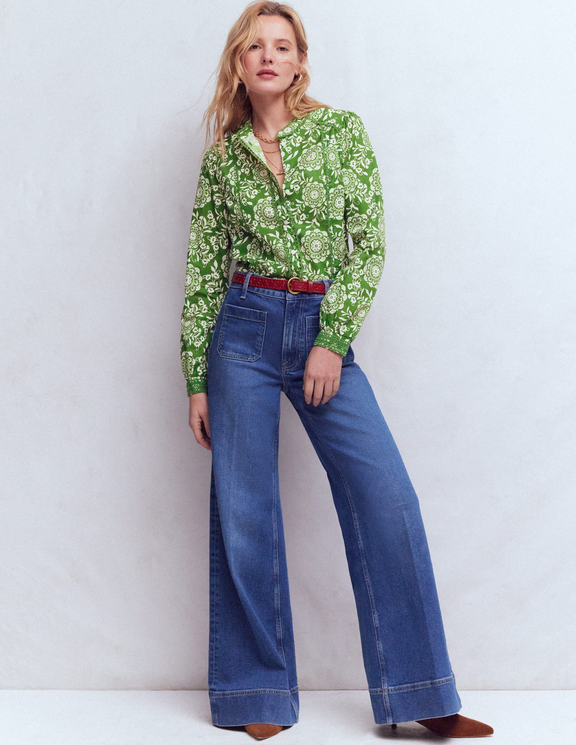 Rhea Trim  Insert Cotton Top