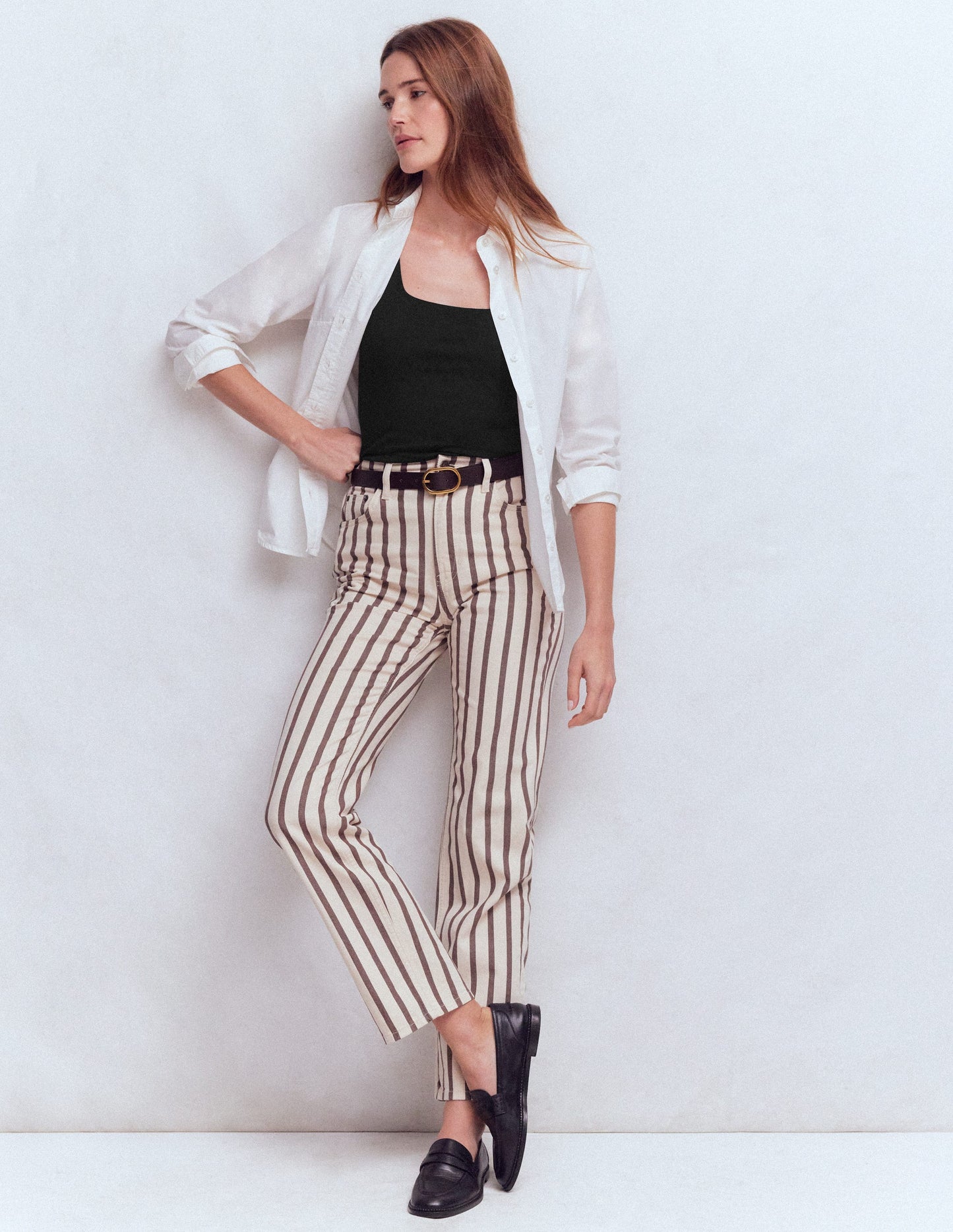 Double Layer Square Neck Vest-Black