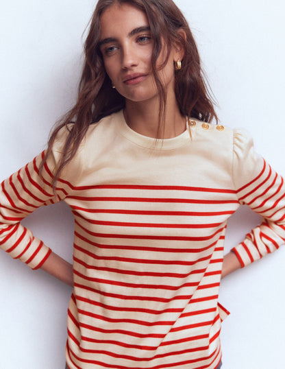 Button Shoulder Mariner-Coconut Milk and Salsa-5