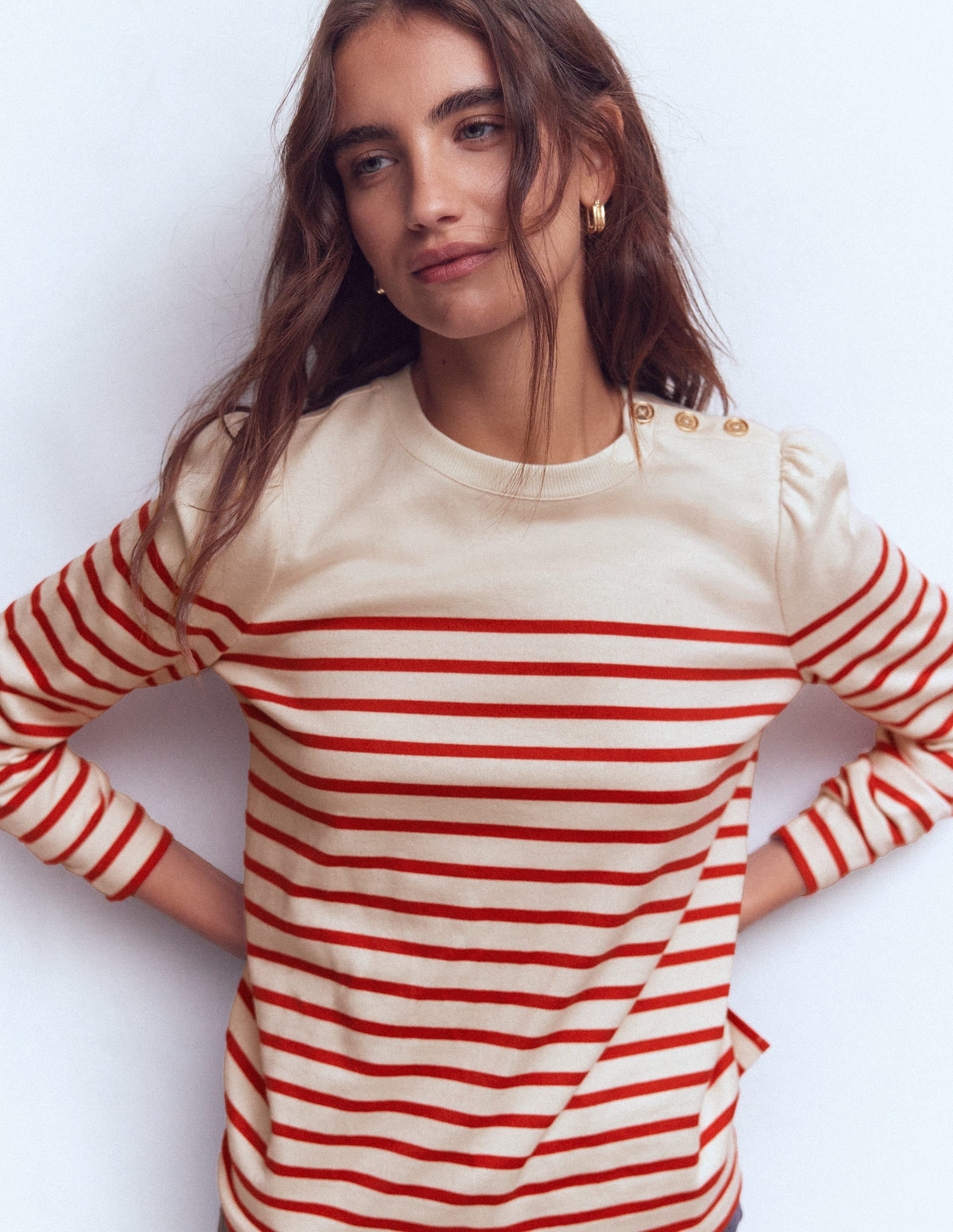 Button Shoulder Mariner-Coconut Milk and Salsa - Image 4
