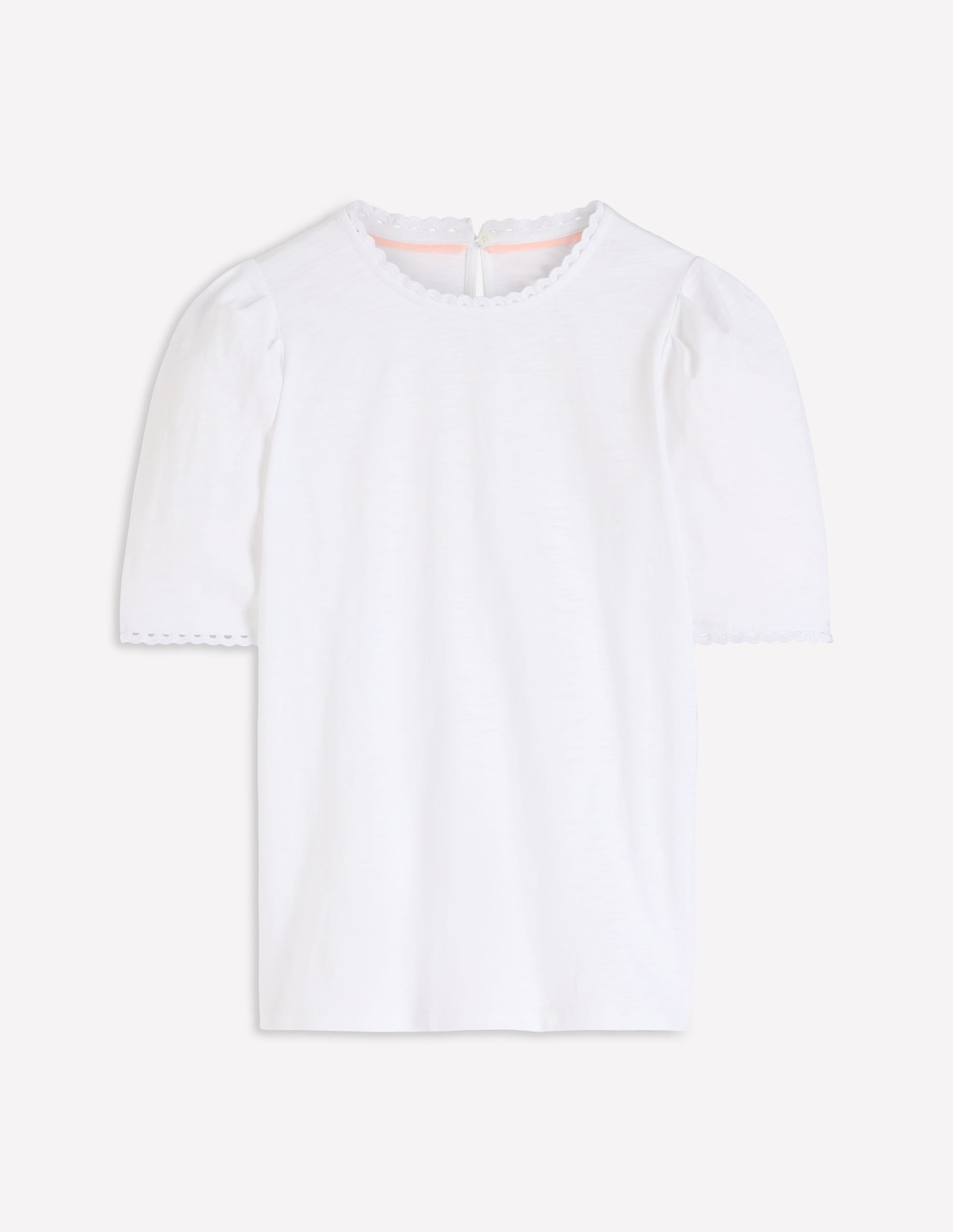 Ali Trim T-shirt-White - Image 5