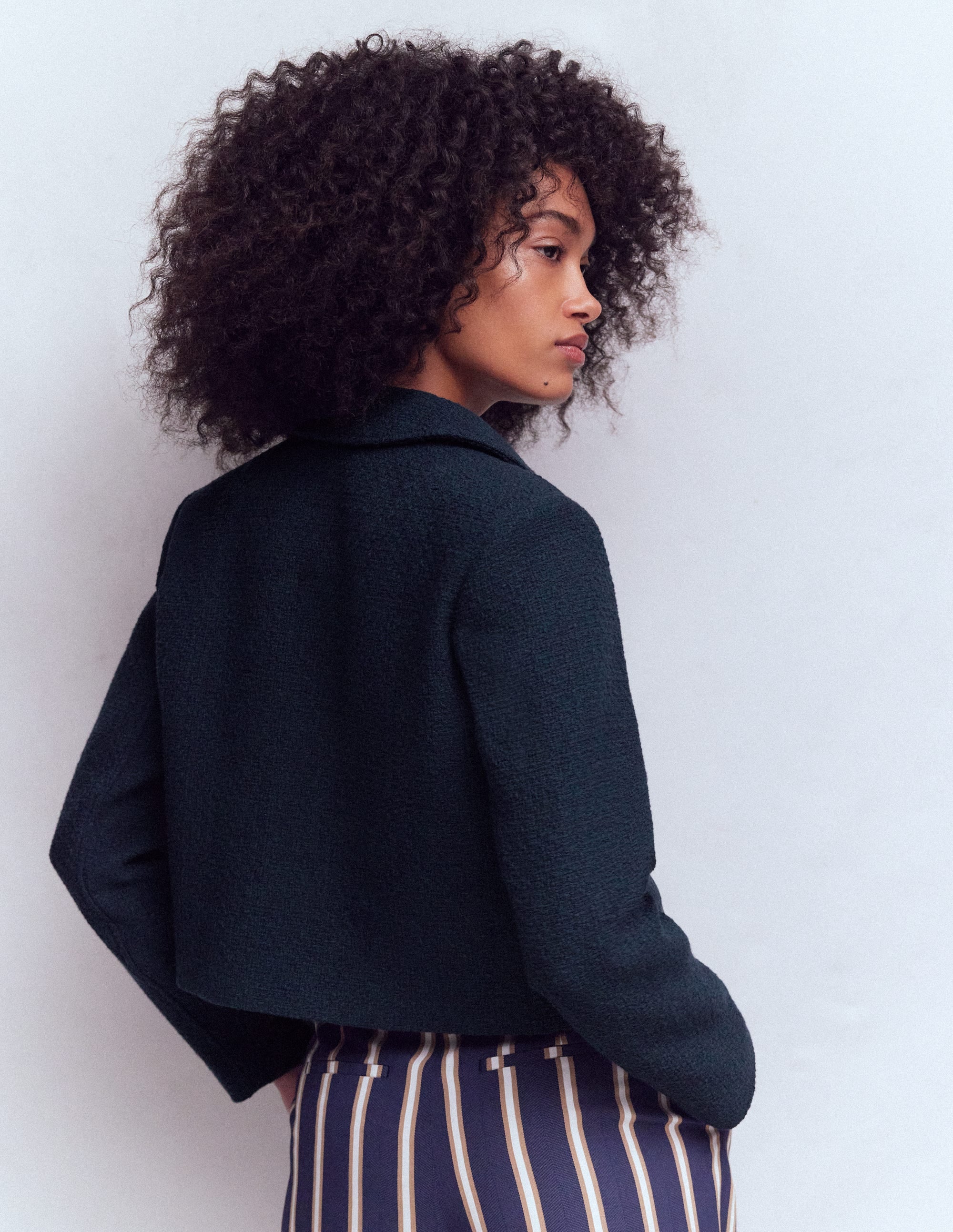 Lisburn Patch Pocket Jacket-Navy - Image 3