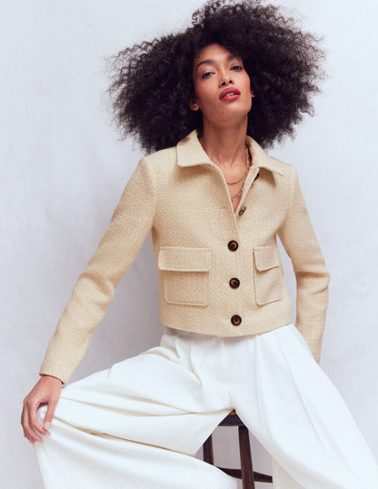 Lisburn Patch Pocket Jacket-Neutral-1