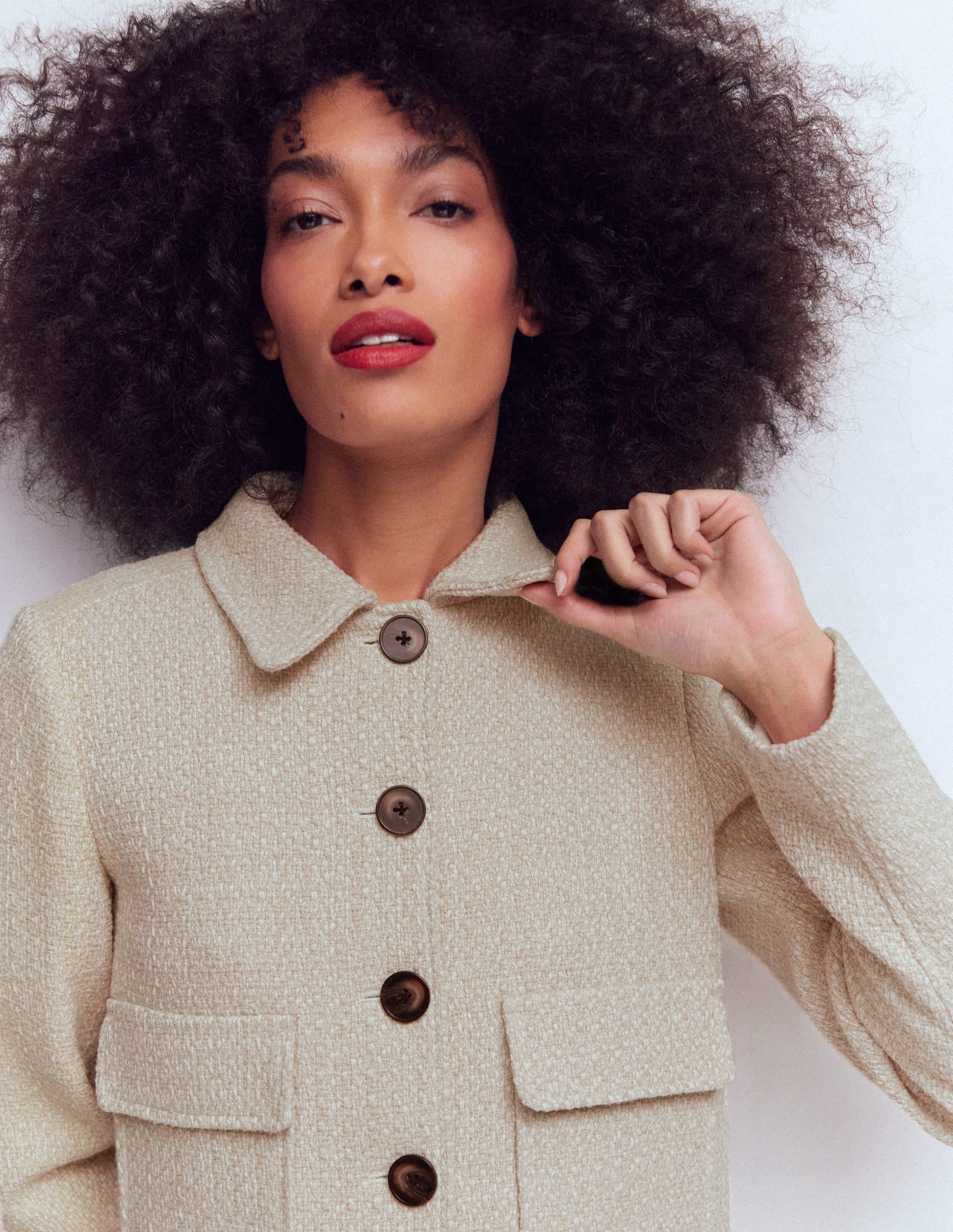 Lisburn Patch Pocket Jacket-Neutral - Image 2