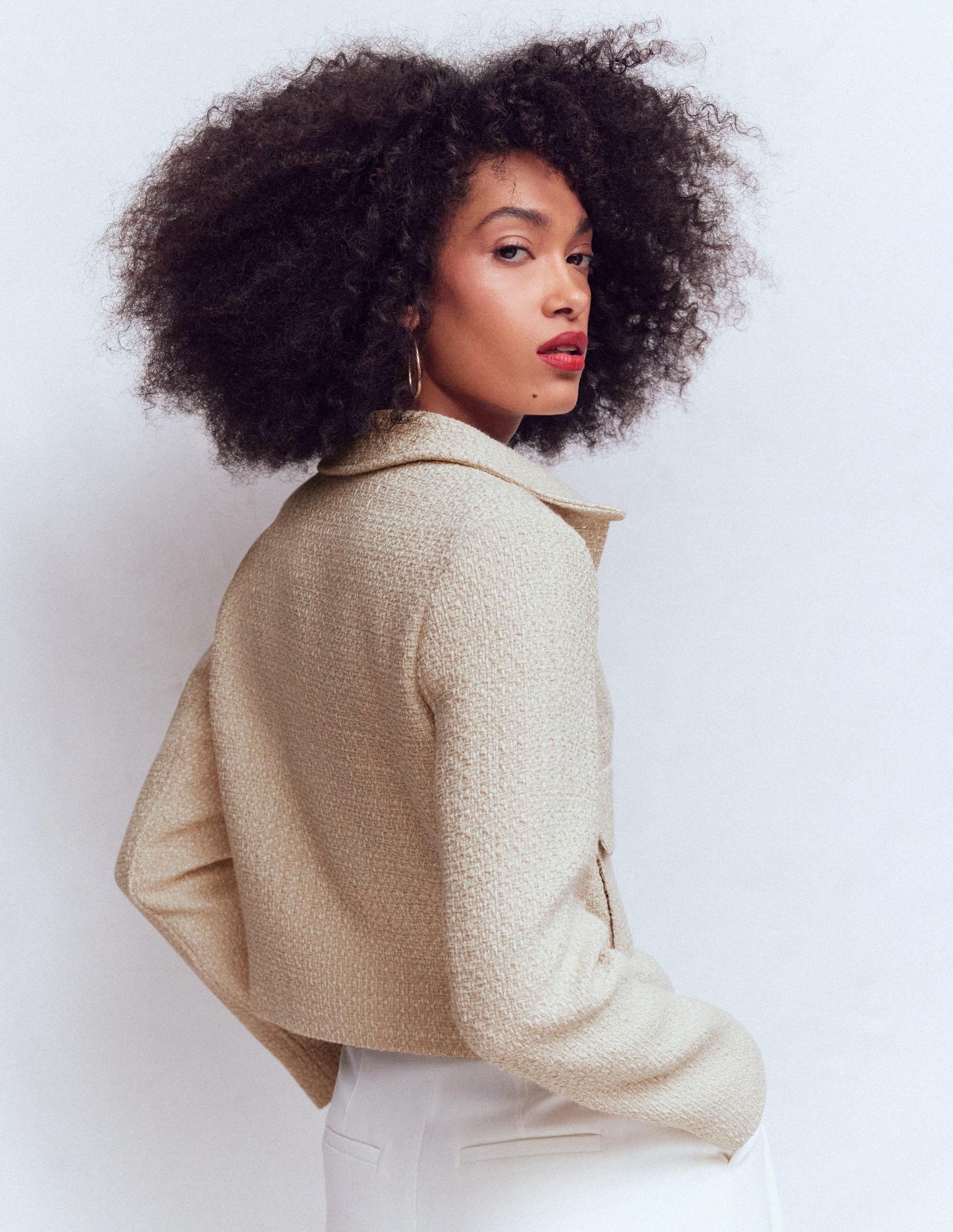 Lisburn Patch Pocket Jacket-Neutral - Image 3