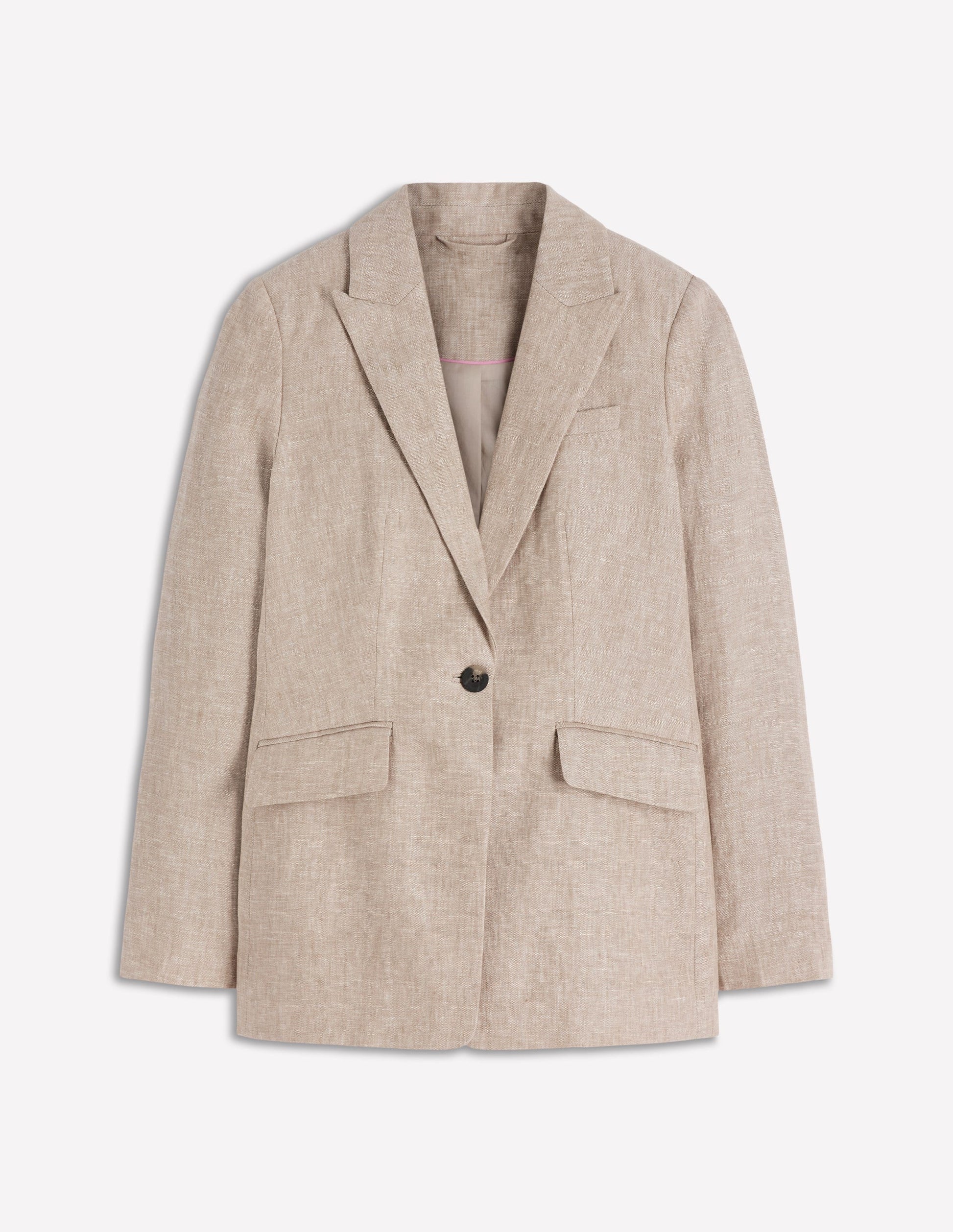 Woodbridge Linen Blazer-Amphora, Chambray-7