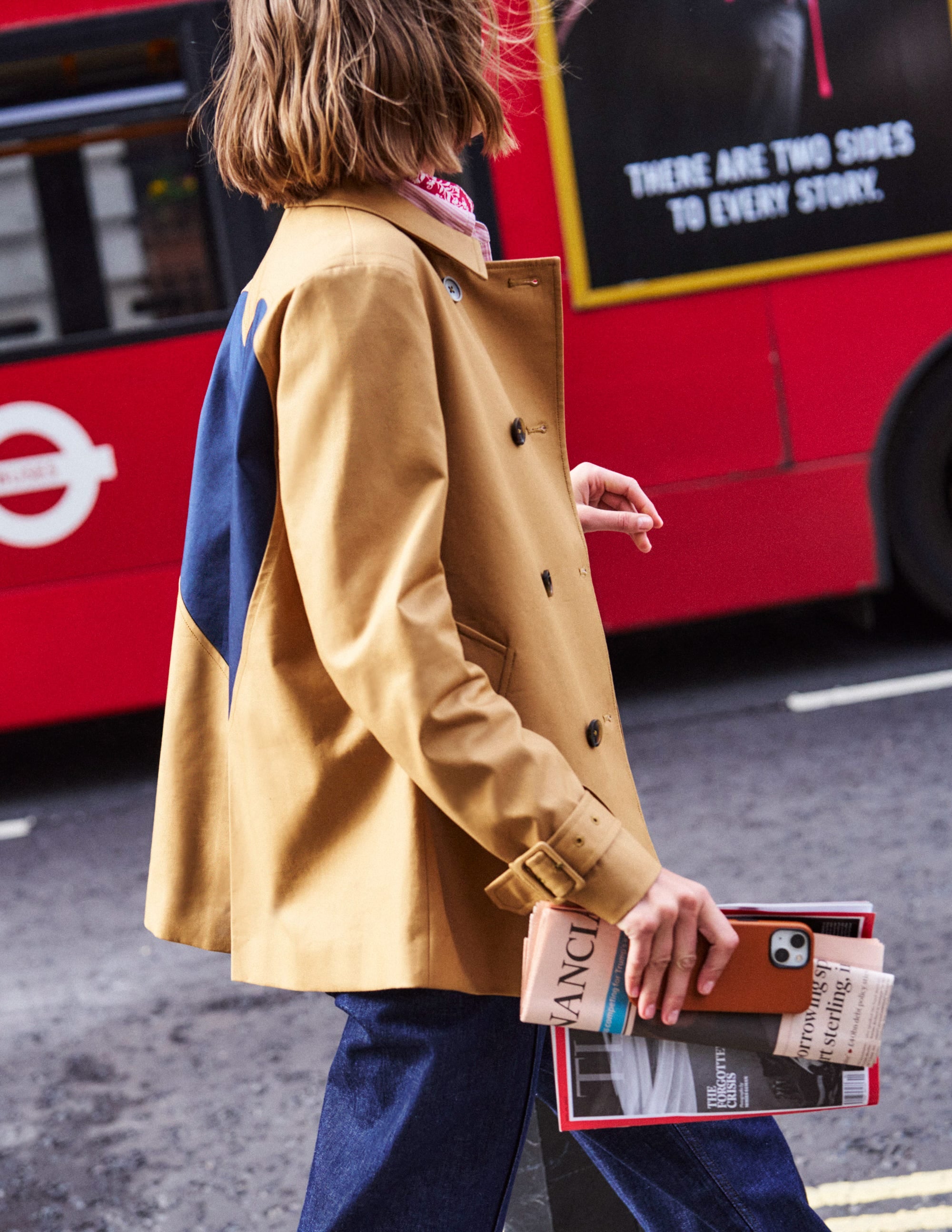 Heart Swing Trench-Hazelnut Brown - Image 6