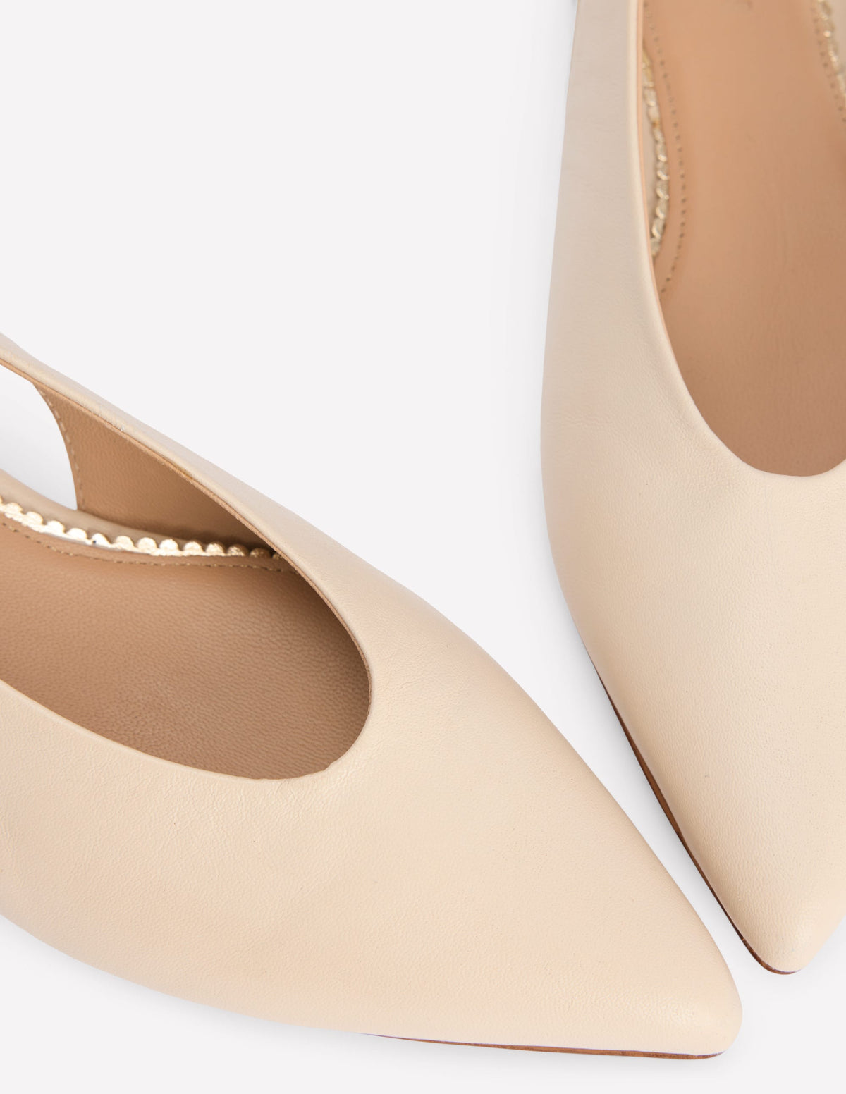 High Cut Flat Point-Ecru - Image 5