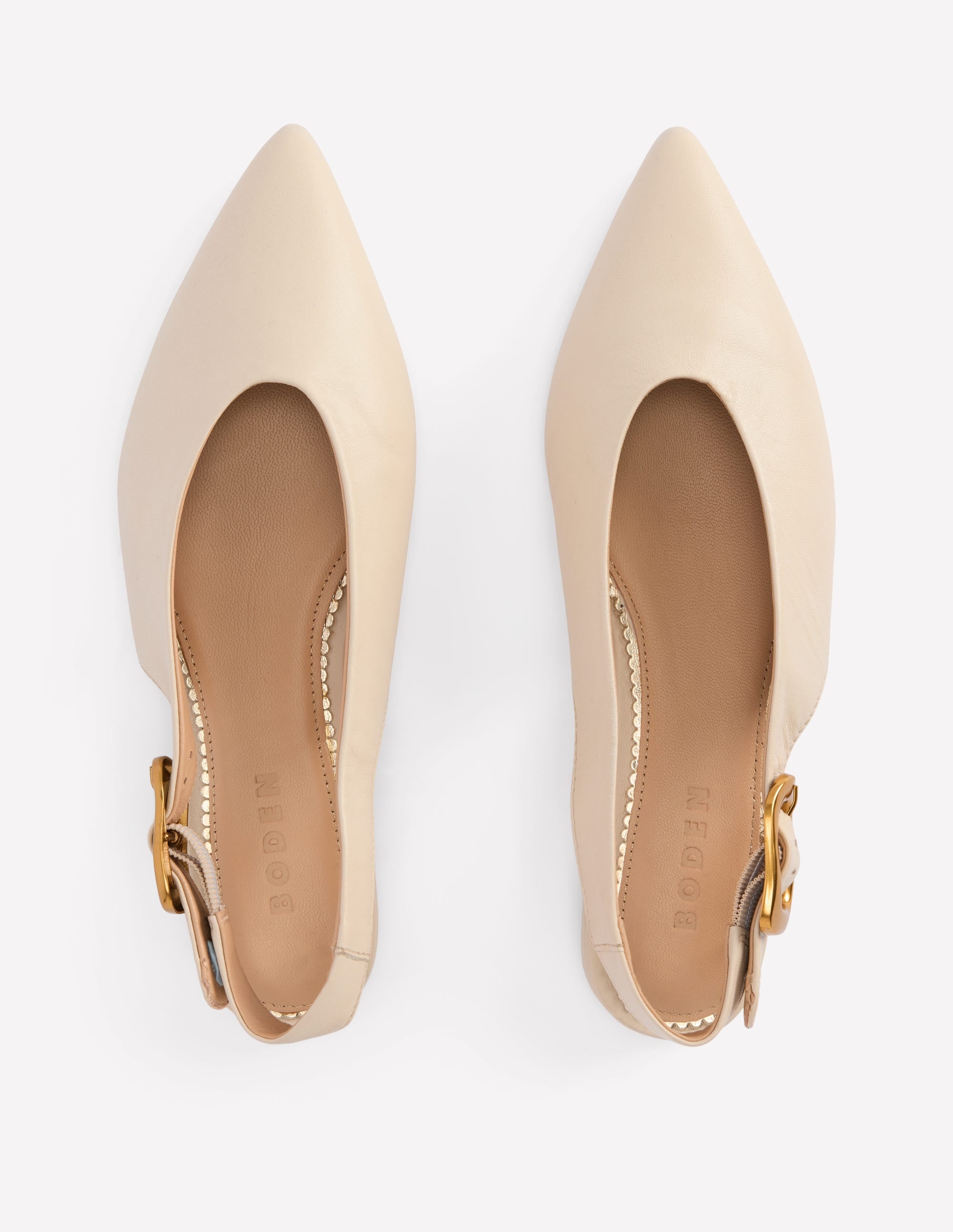 High Cut Flat Point-Ecru - Image 6