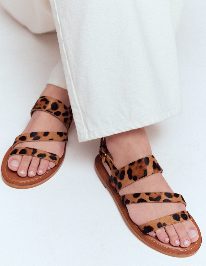 Asymmetric Sandal-Leopard