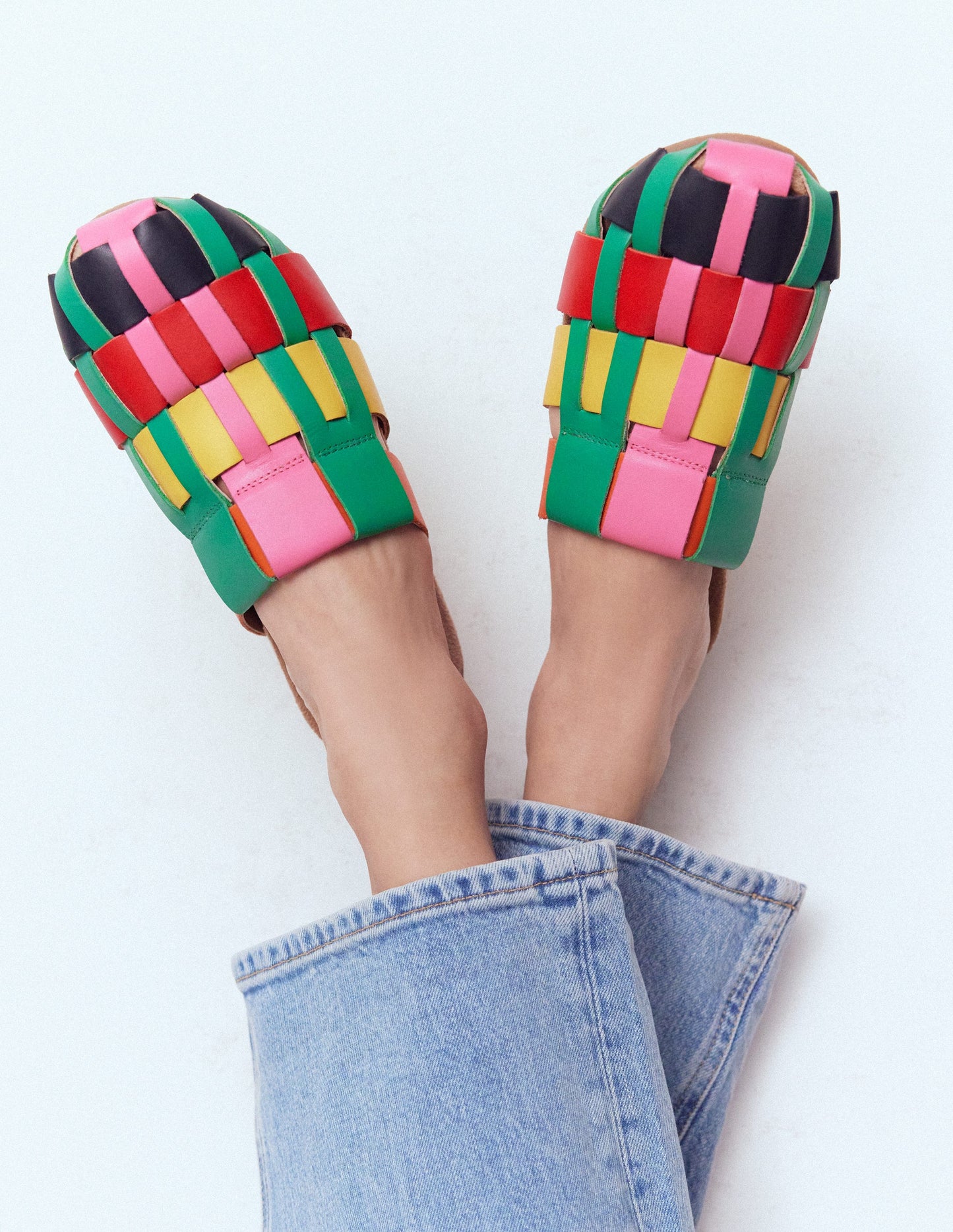 Loretta Multi Strap Clog-Multi