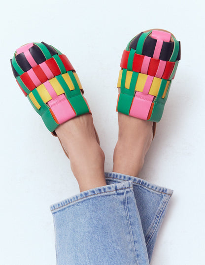 Loretta Multi Strap Clog-Multi-3