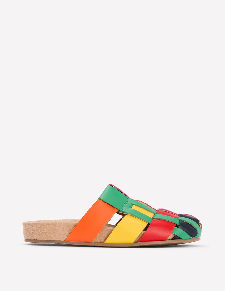 Loretta Multi Strap Clog-Multi