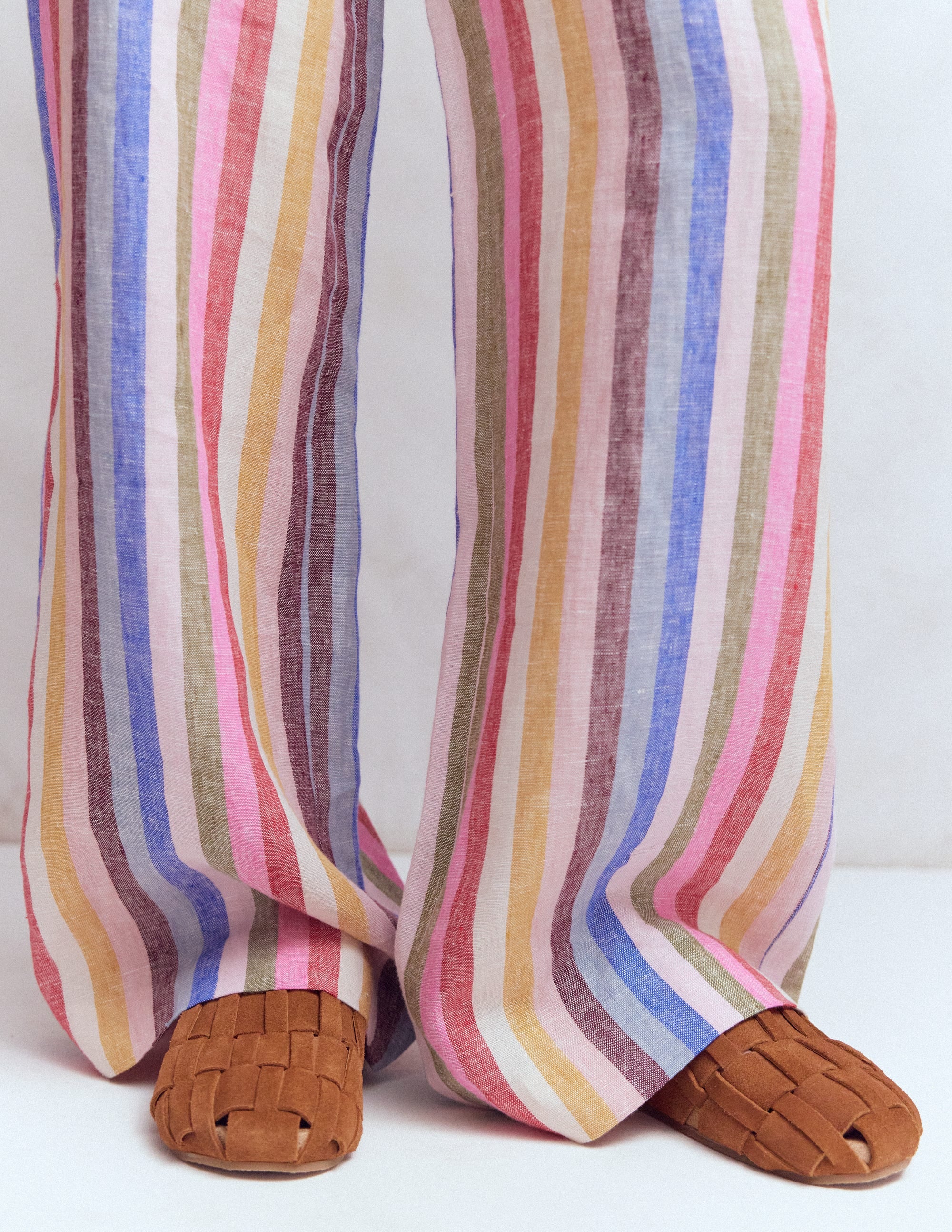 Loretta Multi Strap Clog-Tan - Image 2