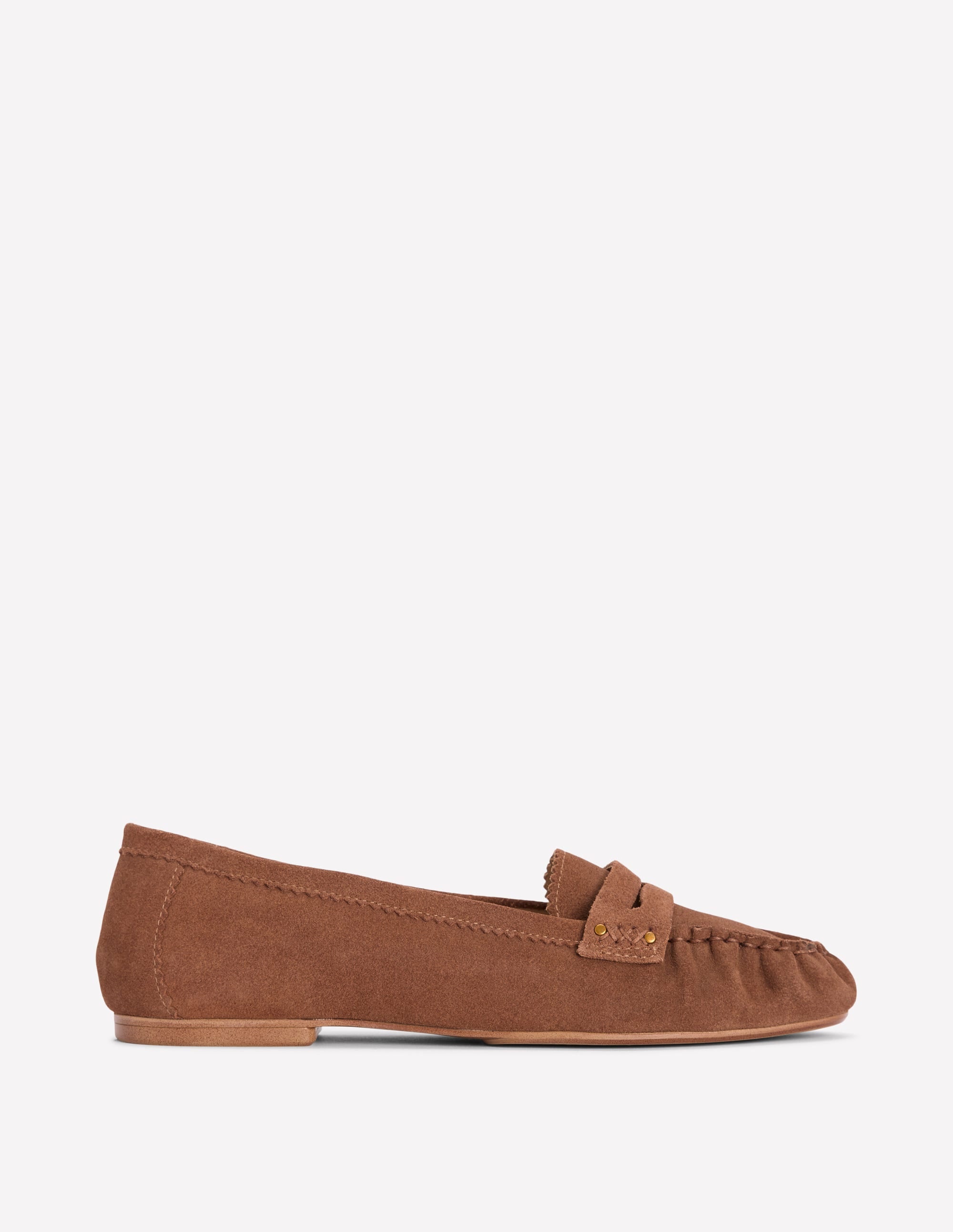 Classic Penny Loafers-Tan - Image 1