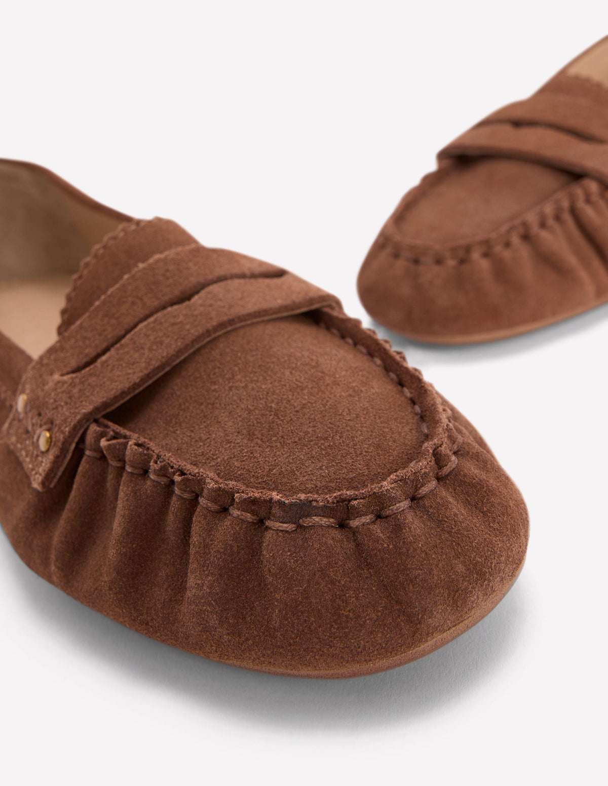 Classic Penny Loafers-Tan - Image 4