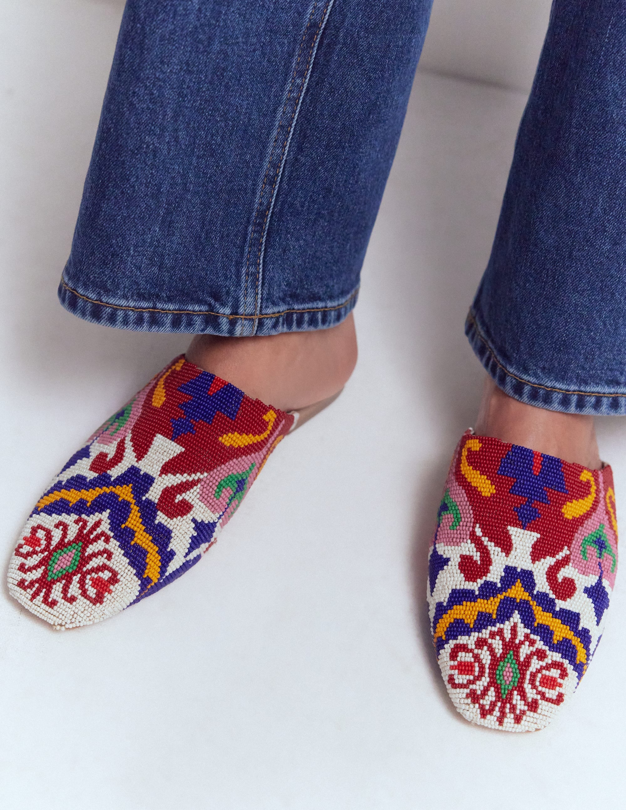 Mule Slipper Loafer-Multi Bead - Image 2