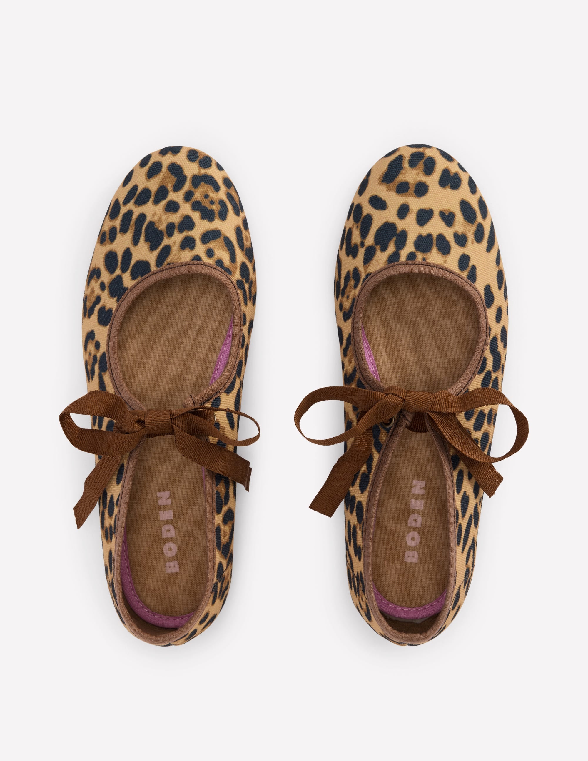 Flexi Tie Mary Janes-Leopard - Image 6