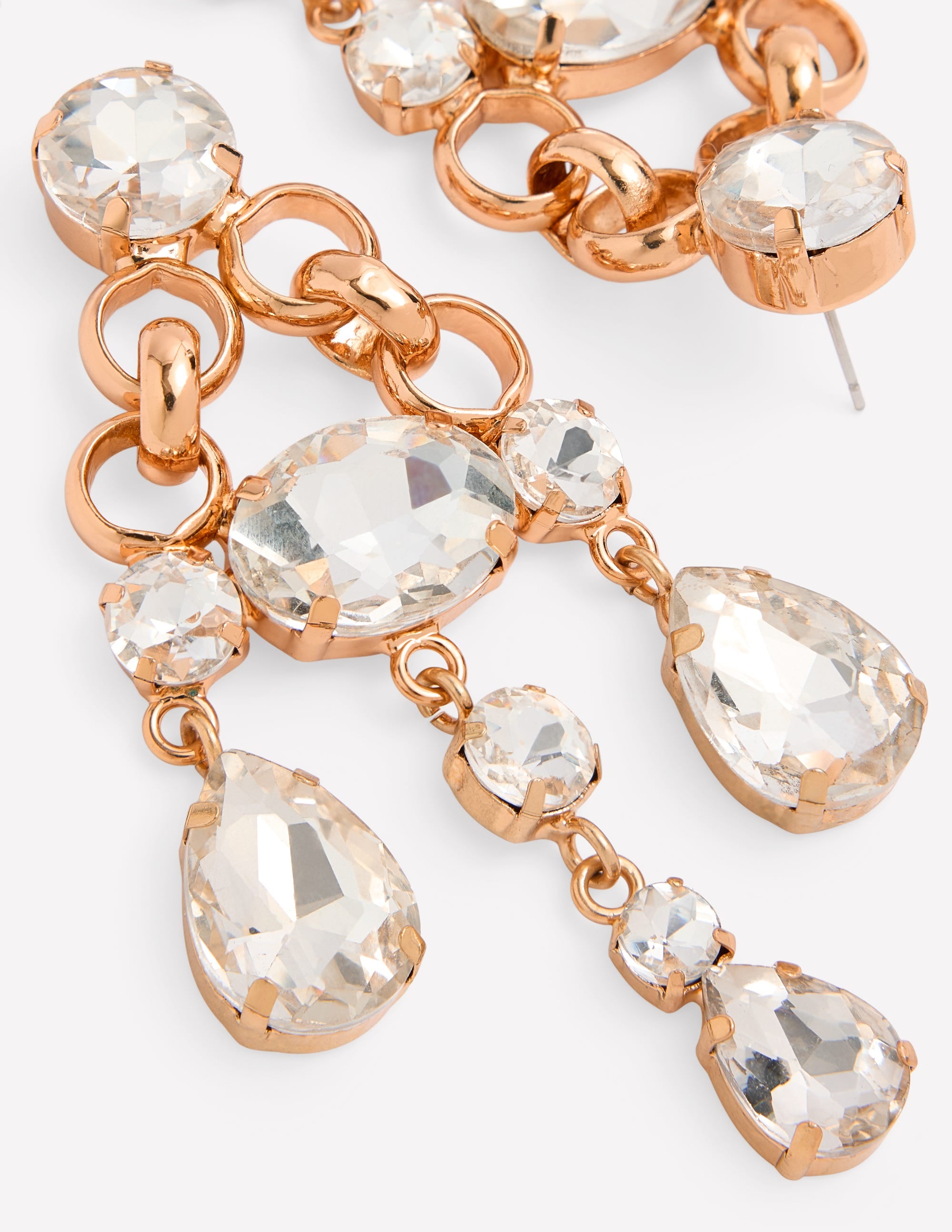 Mega Jewel Earrings-Clear - Image 4