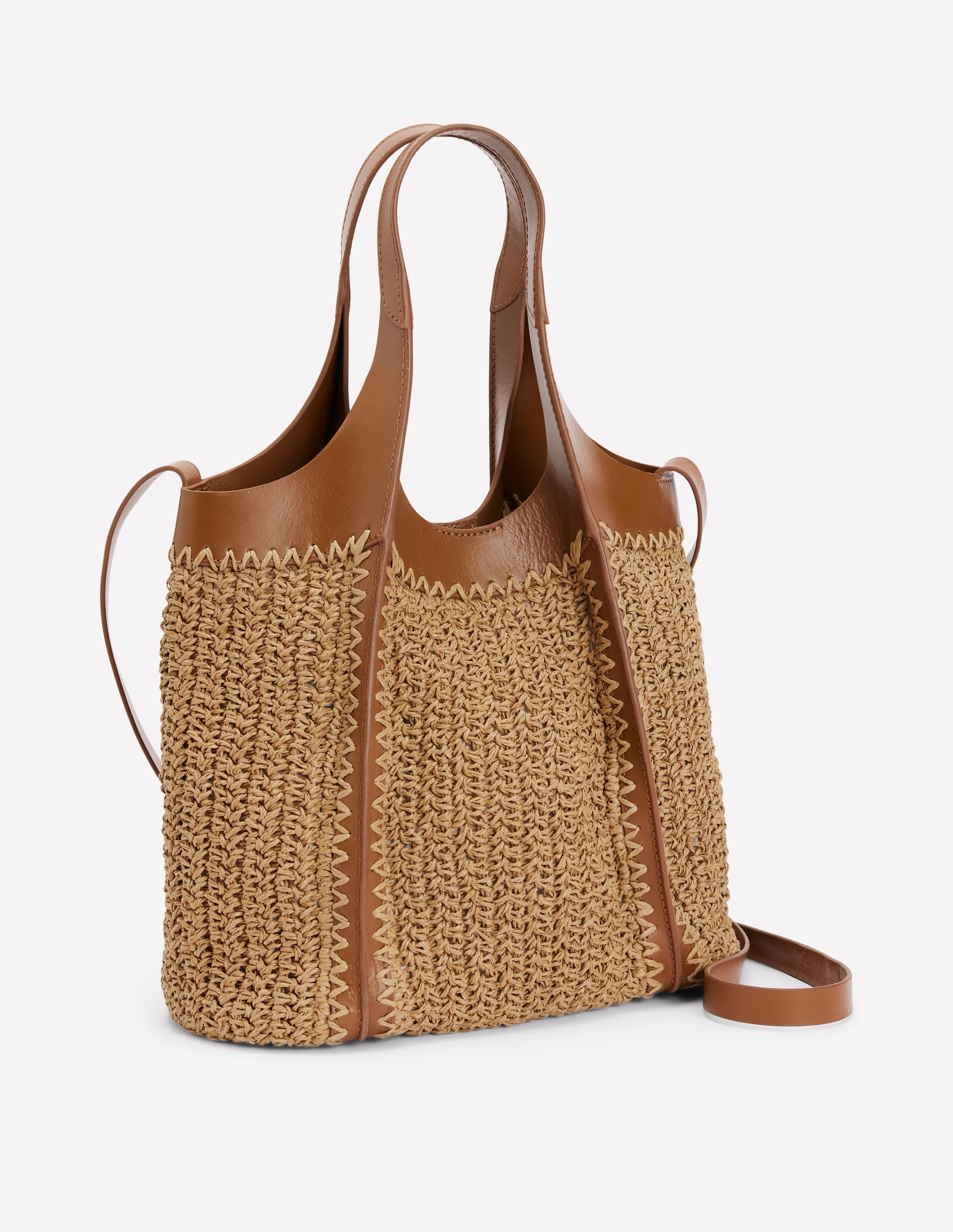 Mini Straw Tote - Natural | Boden USA