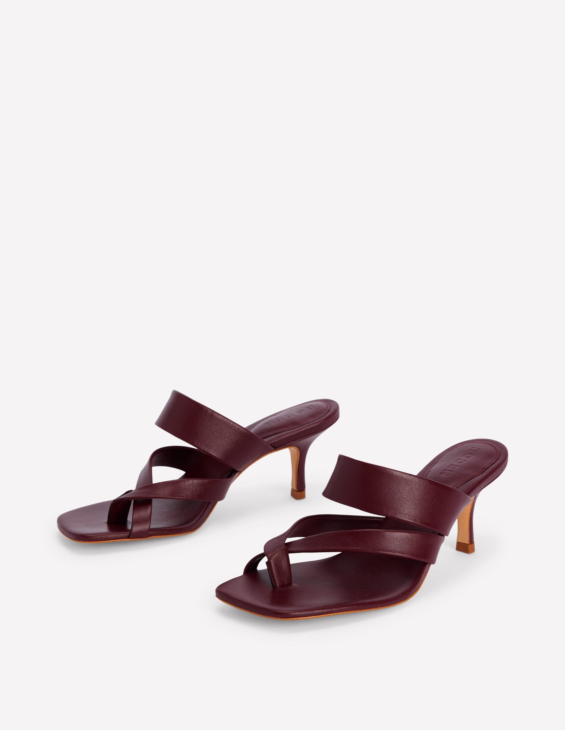 Toe Post Kitten Heels-Deep Wisteria-3
