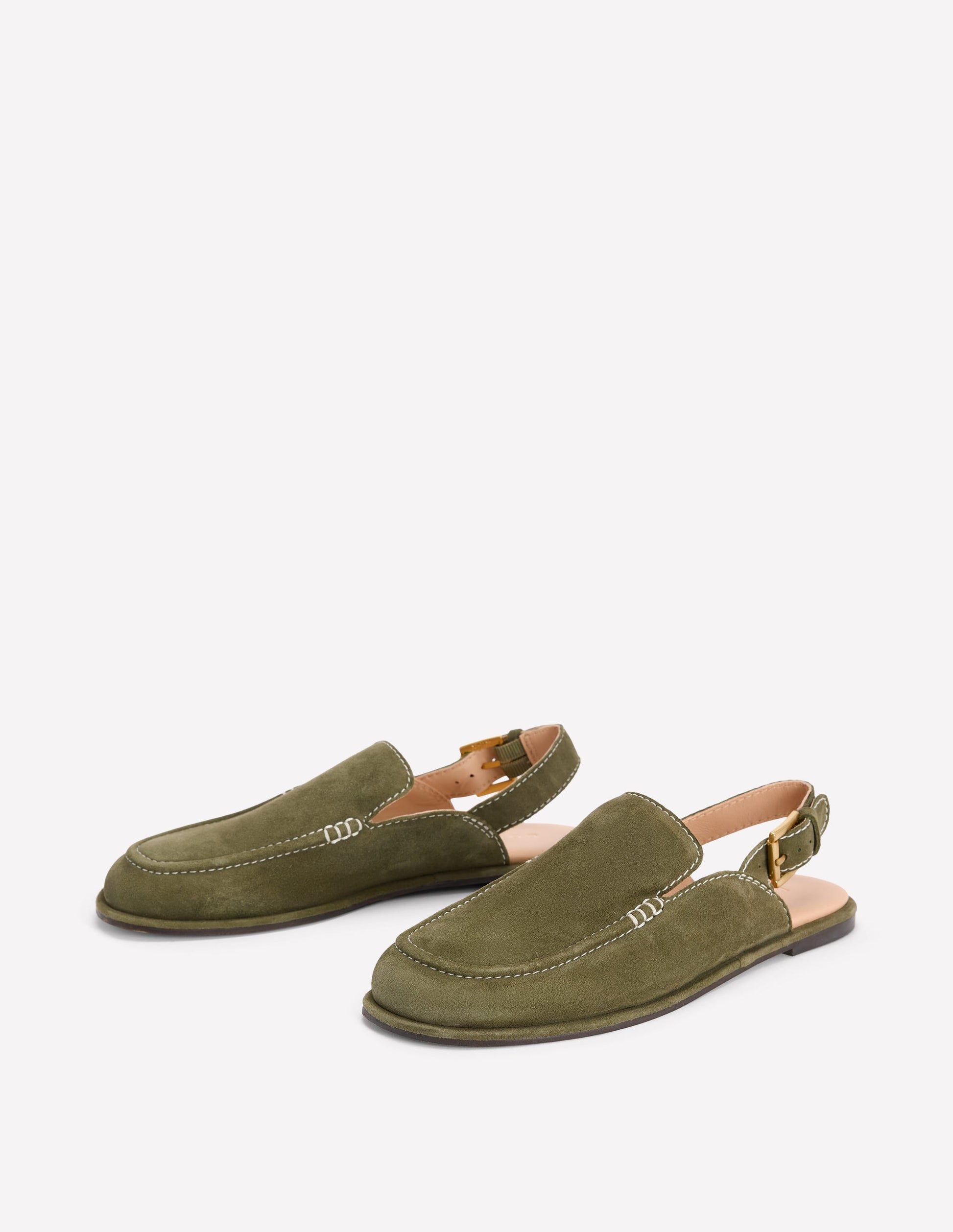 Slingback Clog-Deep Olive-3