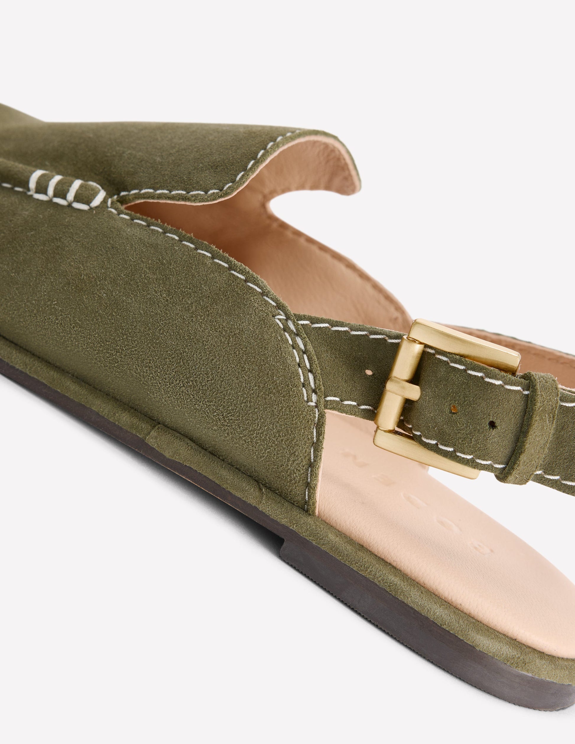 Slingback Clog-Deep Olive-4