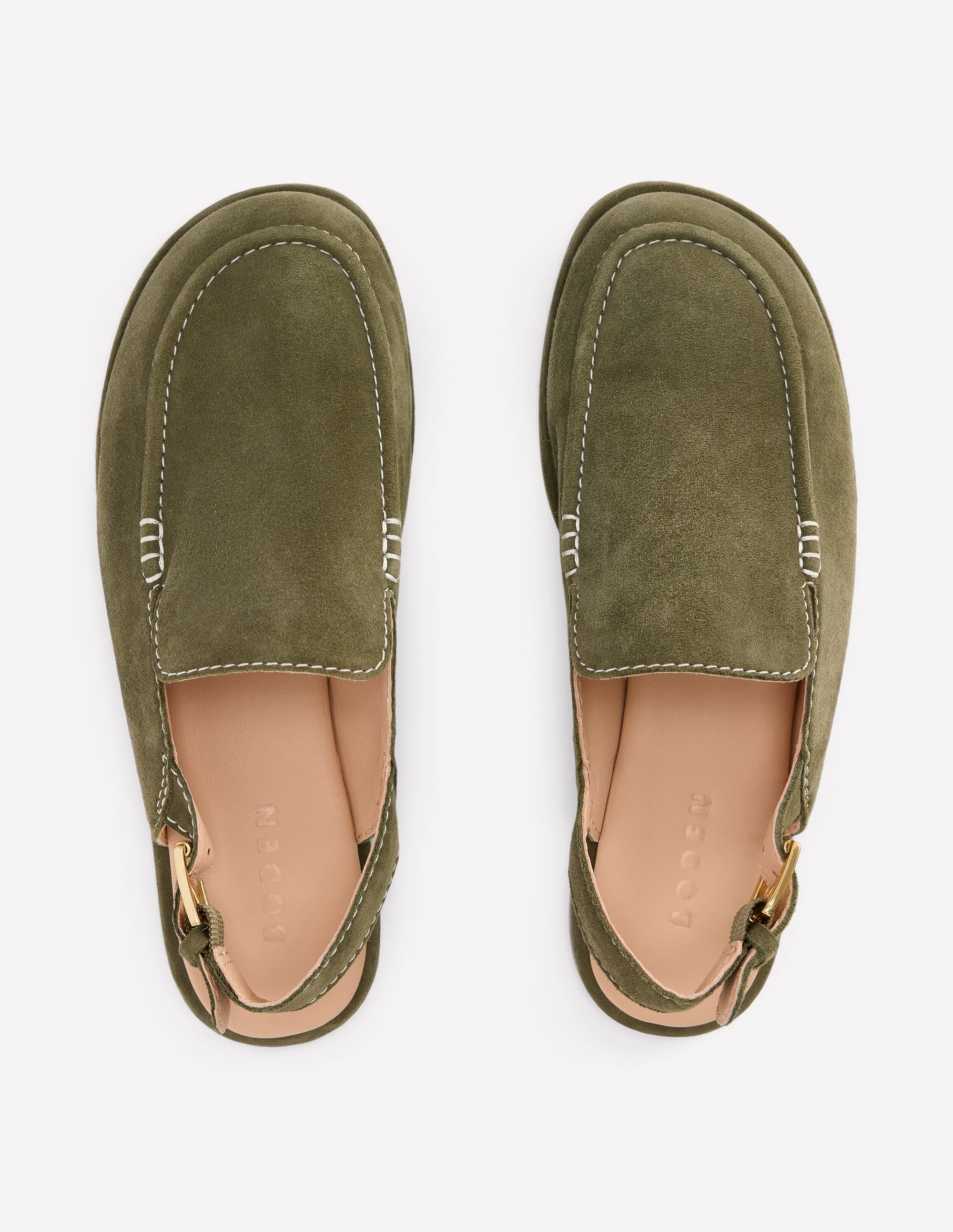 Slingback Clog-Deep Olive | Boden USA