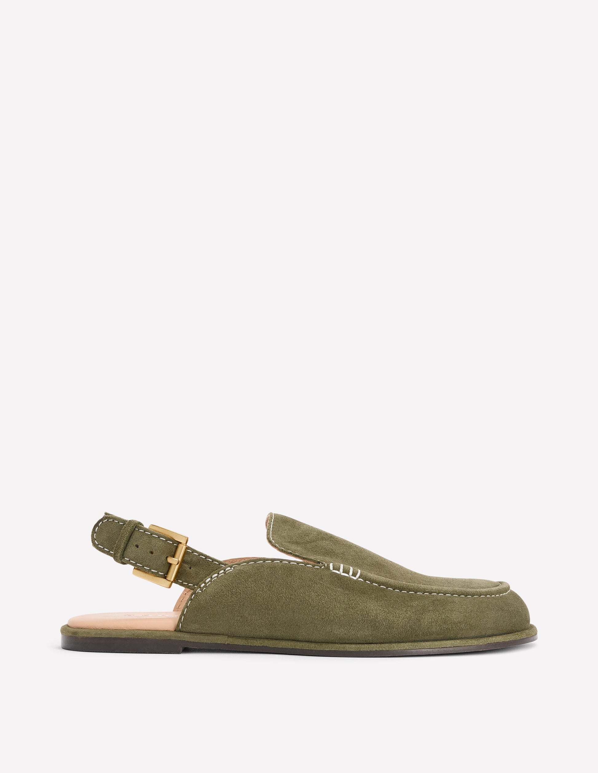 Slingback Clog-Deep Olive-1