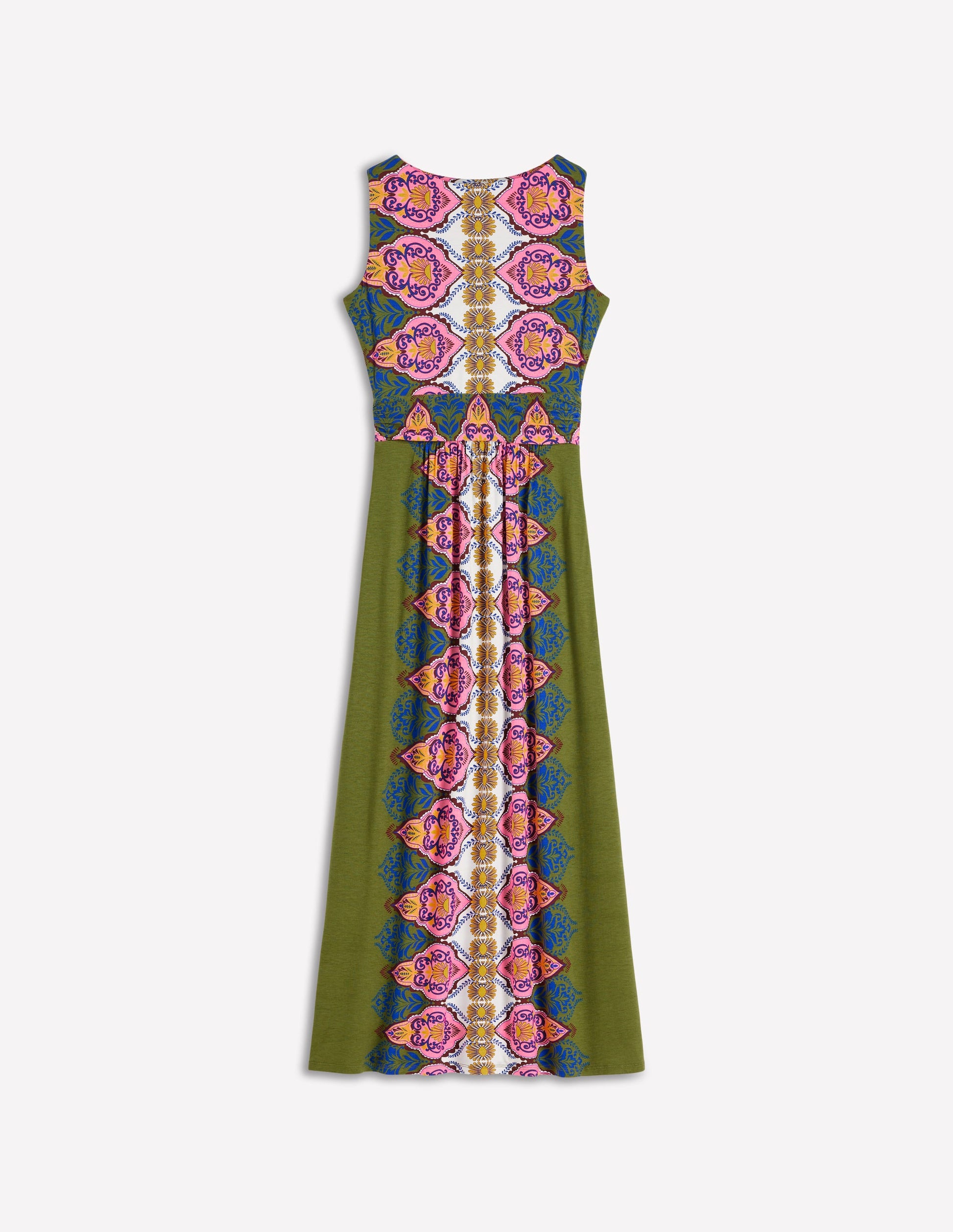 Antonia Jersey Maxi Dress-Multi, Ornamental Garden-6