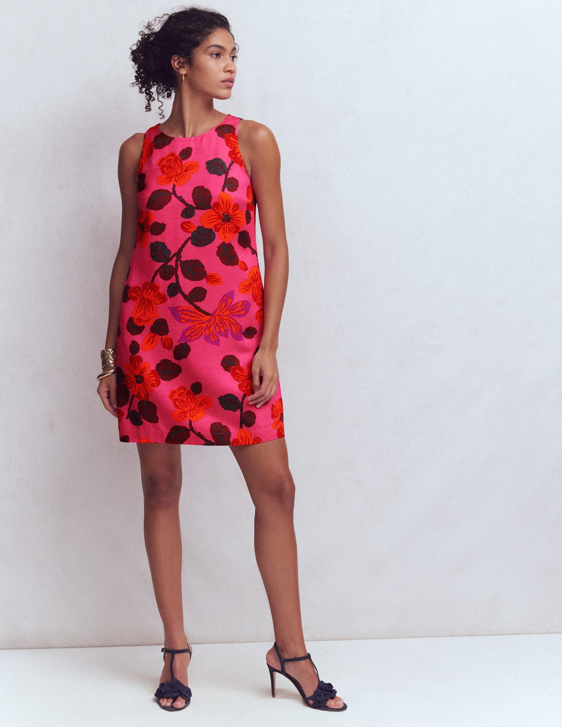 white christmas dresses Classic Shift Dress-Pink, Elaborate Blossom