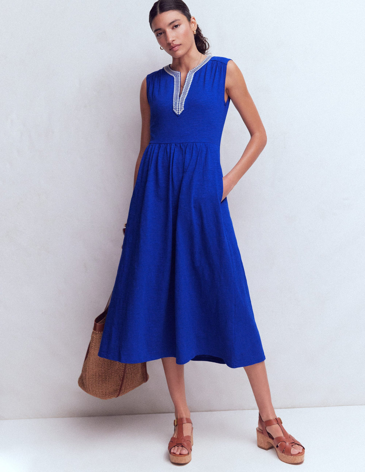 May Jersey Midi Dress