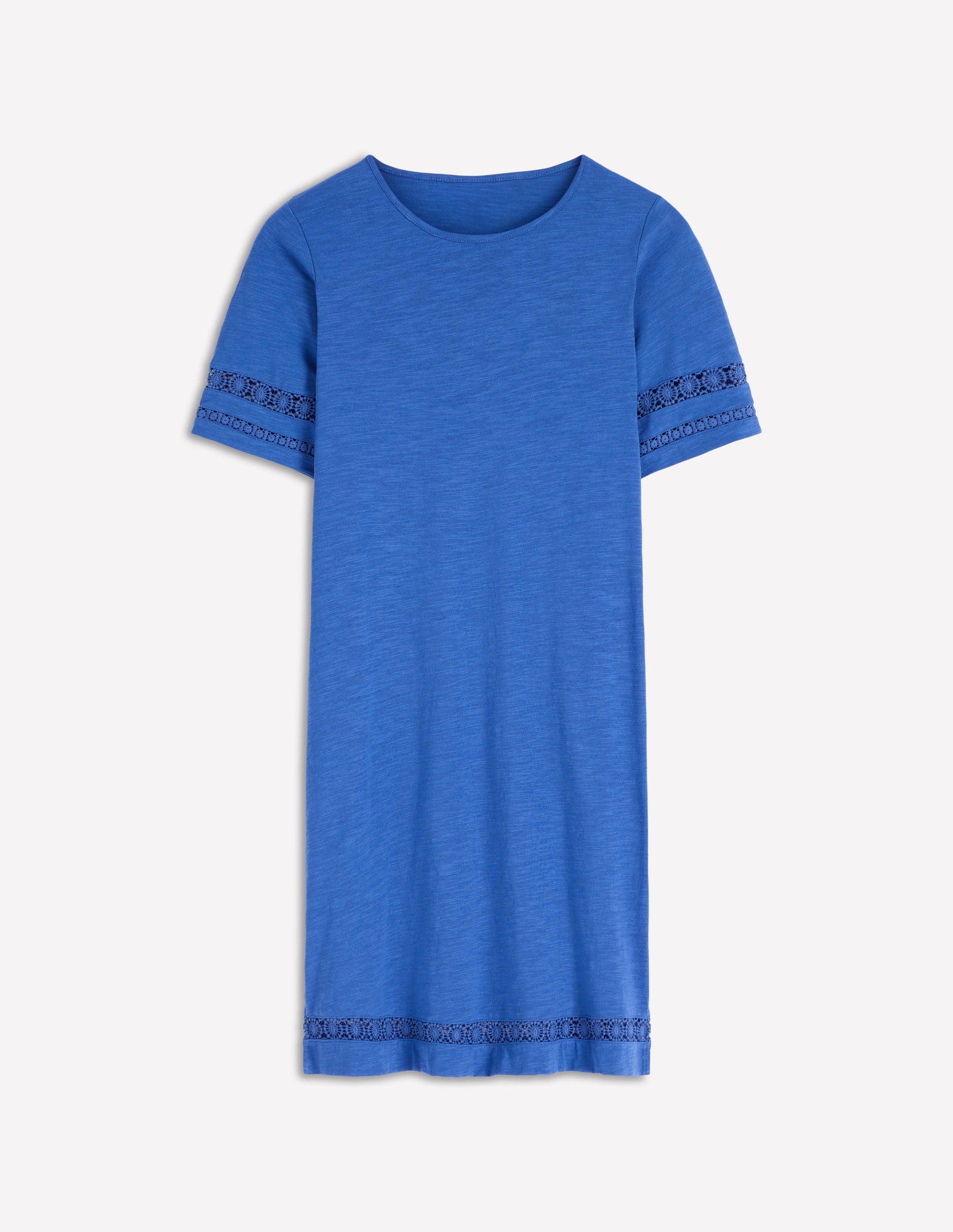 Boden Women's Hattie Jersey T-shirt Dress in Blue | Size 10 Boden Women's Hattie Jersey T-shirt Dress in Blue | Size 10