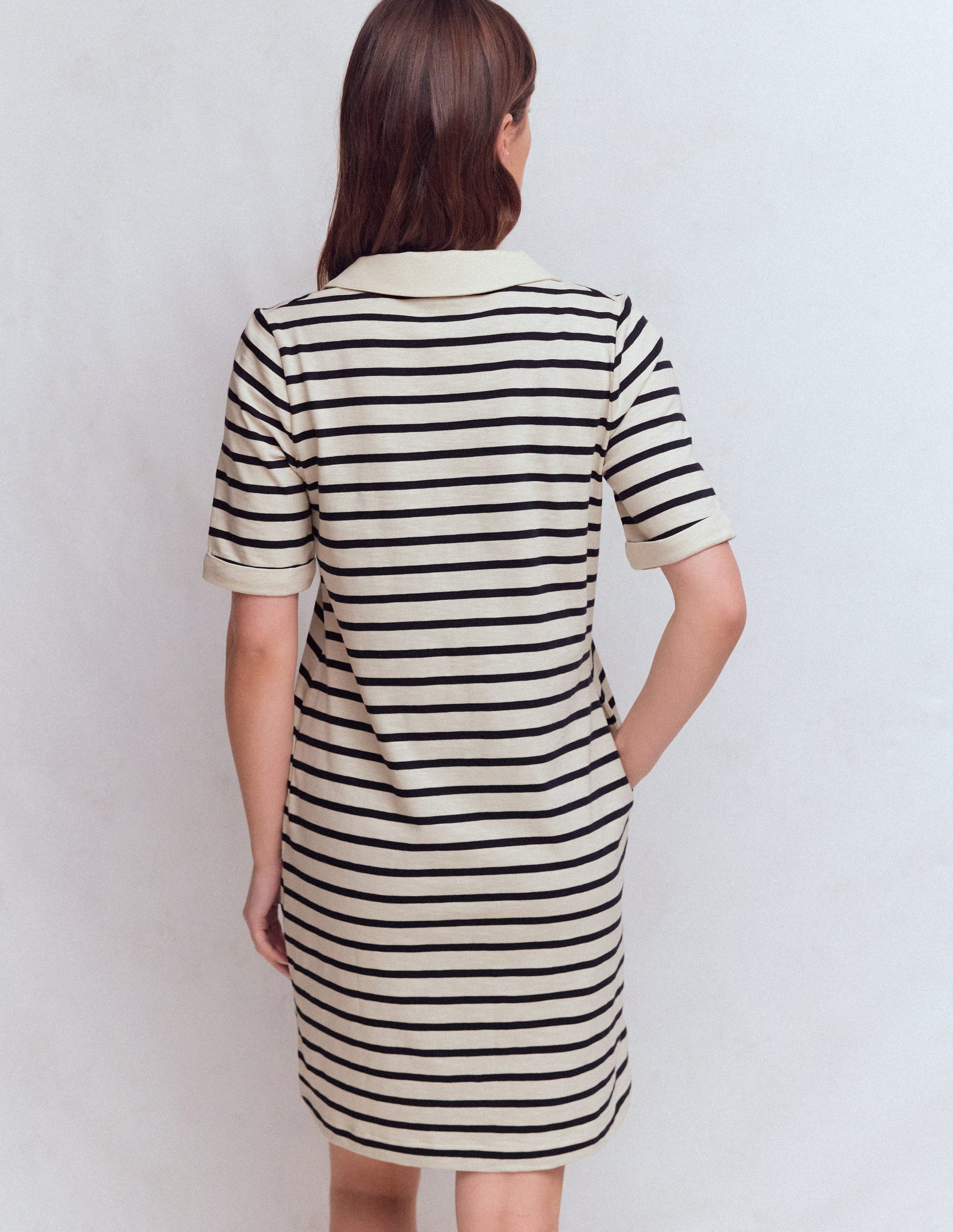 Boden Women's Tilda Jersey T-shirt Dress in Blue
