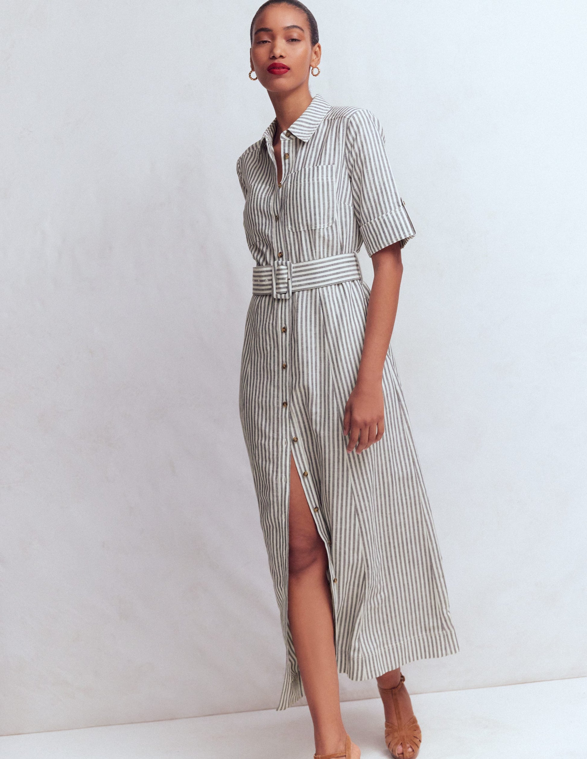 pattern for linen shift dress Pattern Scout Ella Dress – The Fold Line main image 0