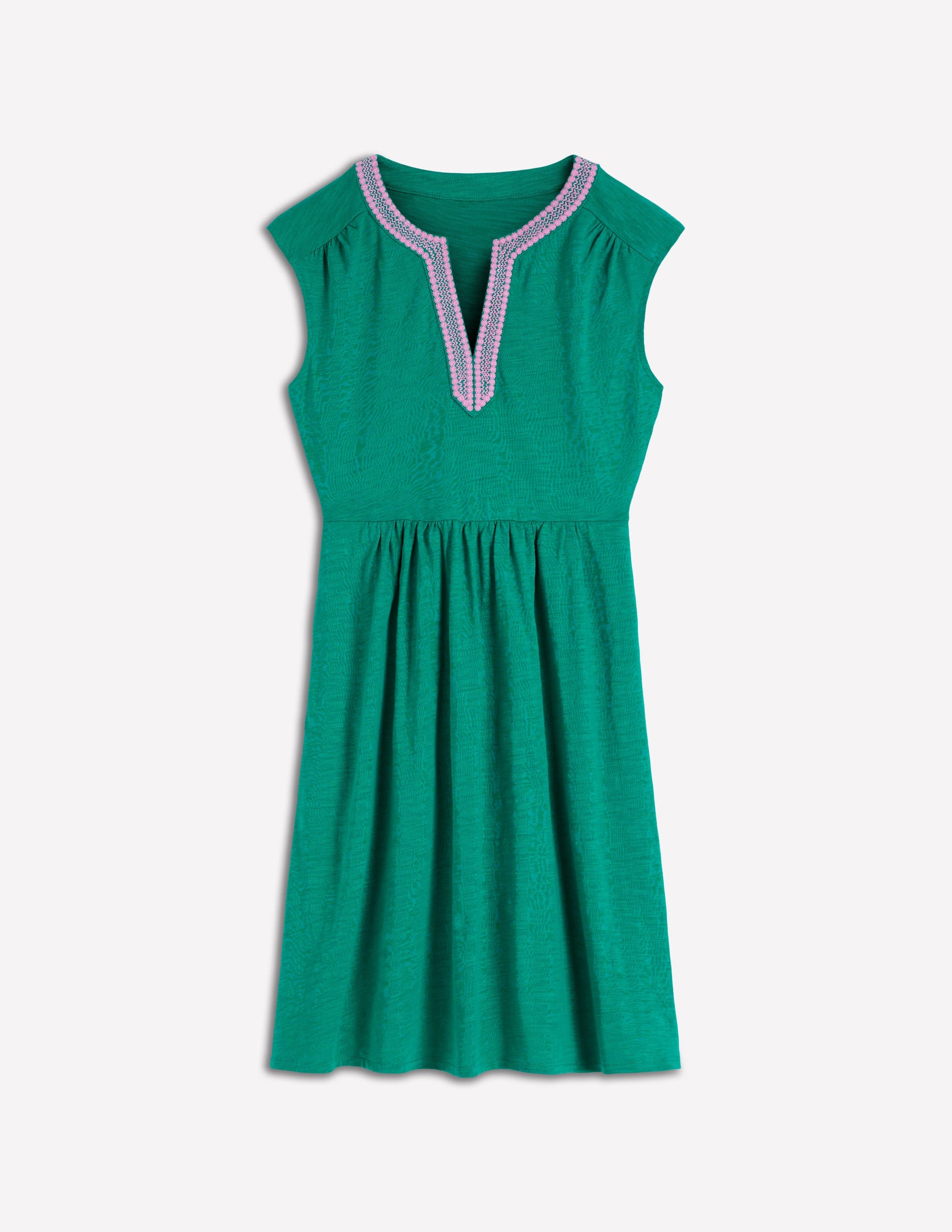 Boden Women's May Jersey Short Dress in Blue | Size 14 Boden Women's May Jersey Short Dress in Blue | Size 14